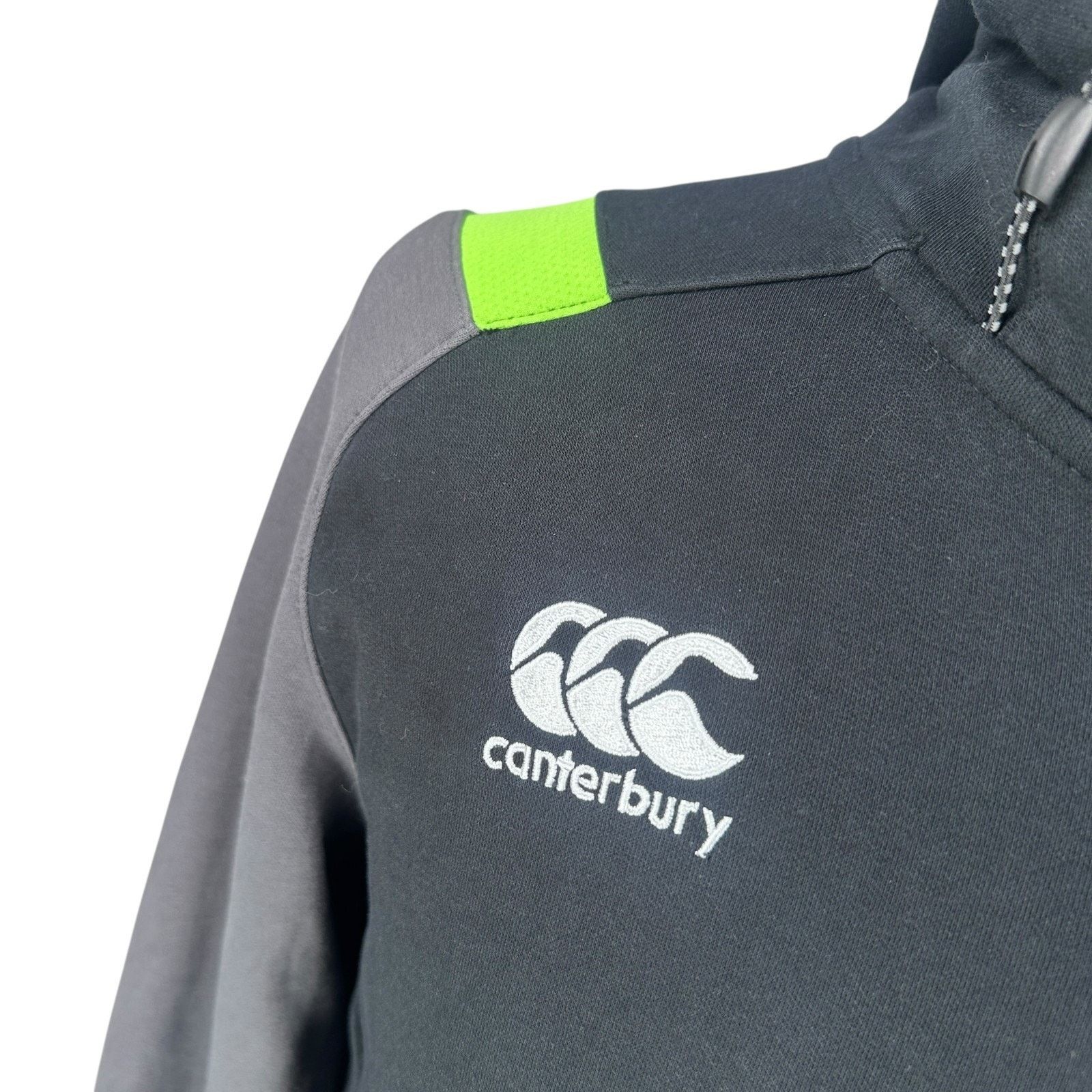 Other Canterbury Ireland Hoodie Jacket Men’s S Gray Black Full Zip Size US S / EU 44-46 / 1 - 5 Thumbnail
