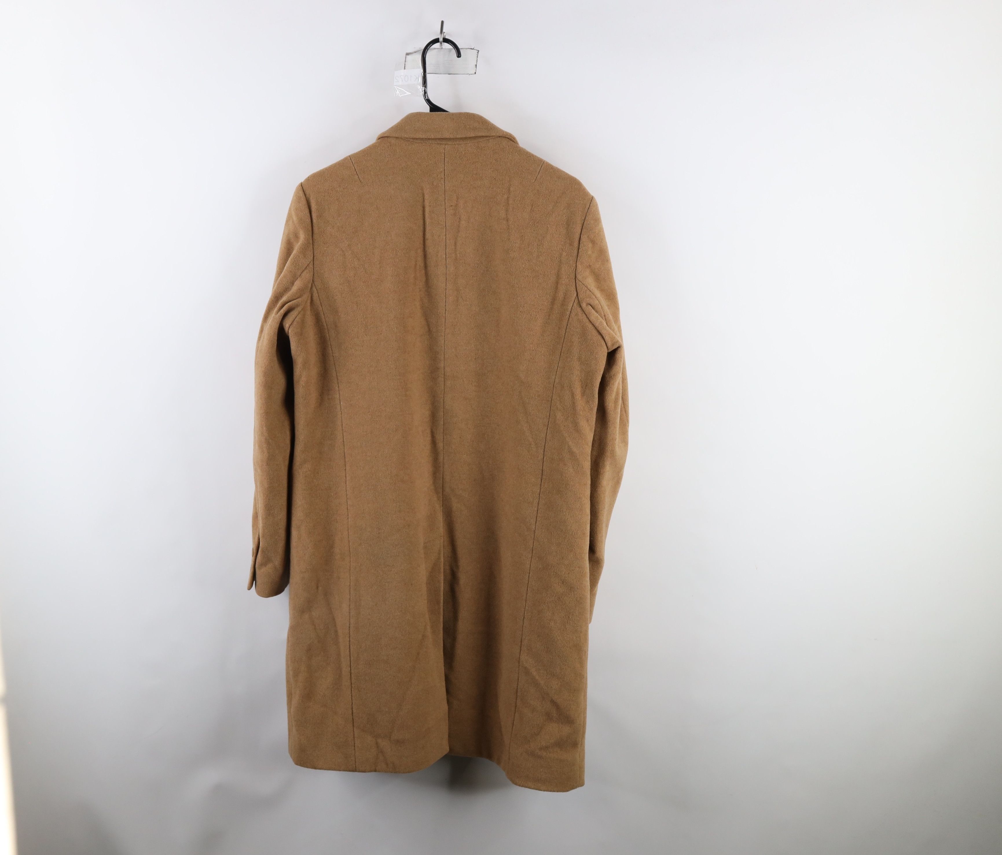 Gap × Vintage Vintage Y2K 2000 Gap Cashmere Blend Overcoat Jacket Beige Size L / US 10 / IT 46 - 9 Thumbnail