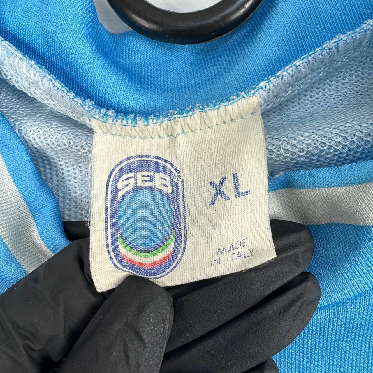 Other Vintage FEB Cycling Jersey Blue Italy Retro Size XL Size US XL / EU 56 / 4 - 3 Thumbnail