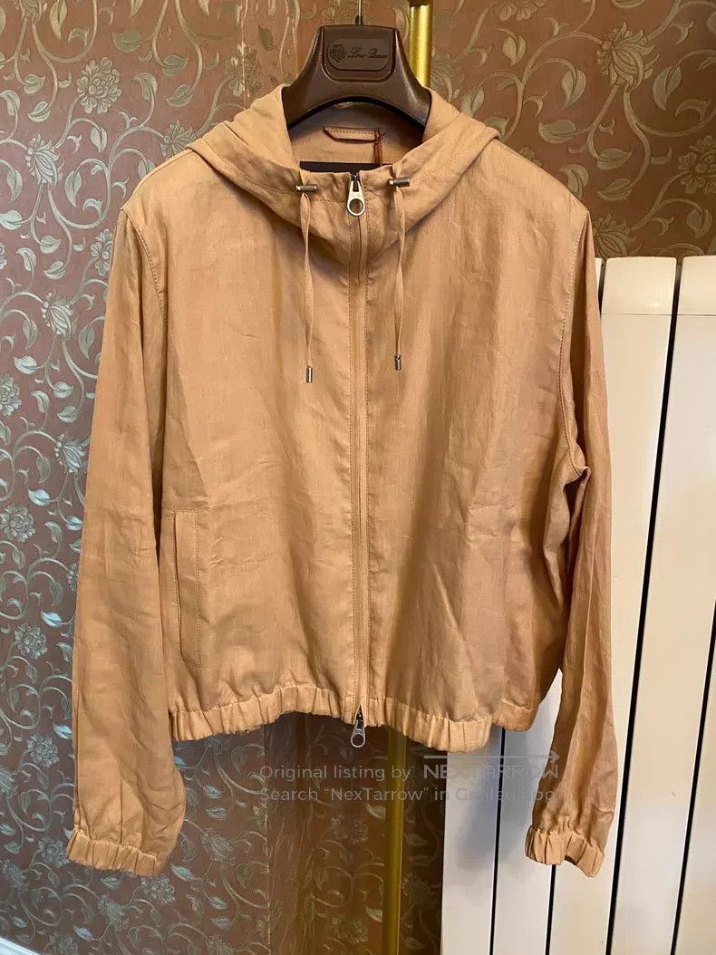 Loro Piana Loro Piana Linen Hooded Jacket Size US L / EU 52-54 / 3 - 1 Thumbnail