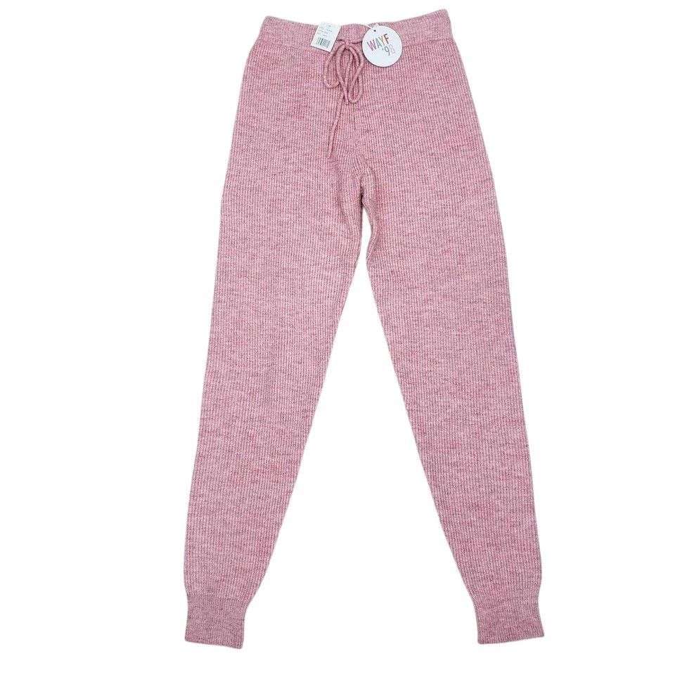 Nordstrom WAYF Nordstrom Jenny Joggers Ribbed Knit Leggings Pant Small Size 27" / US 4 / IT 40 - 4 Thumbnail
