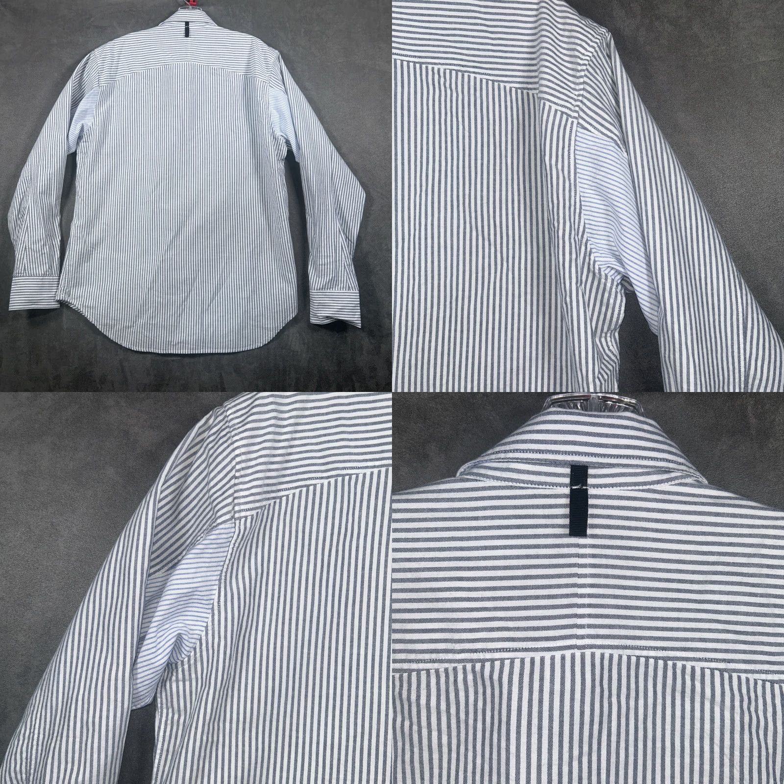 Rag & Bone Rag & Bone Shirt Button-Up Mens L Stripe Oxford Engineered Long Sleeve Casual Formal Travel Multicolor Cotton Blend Size US L / EU 52-54 / 3 - 9 Thumbnail