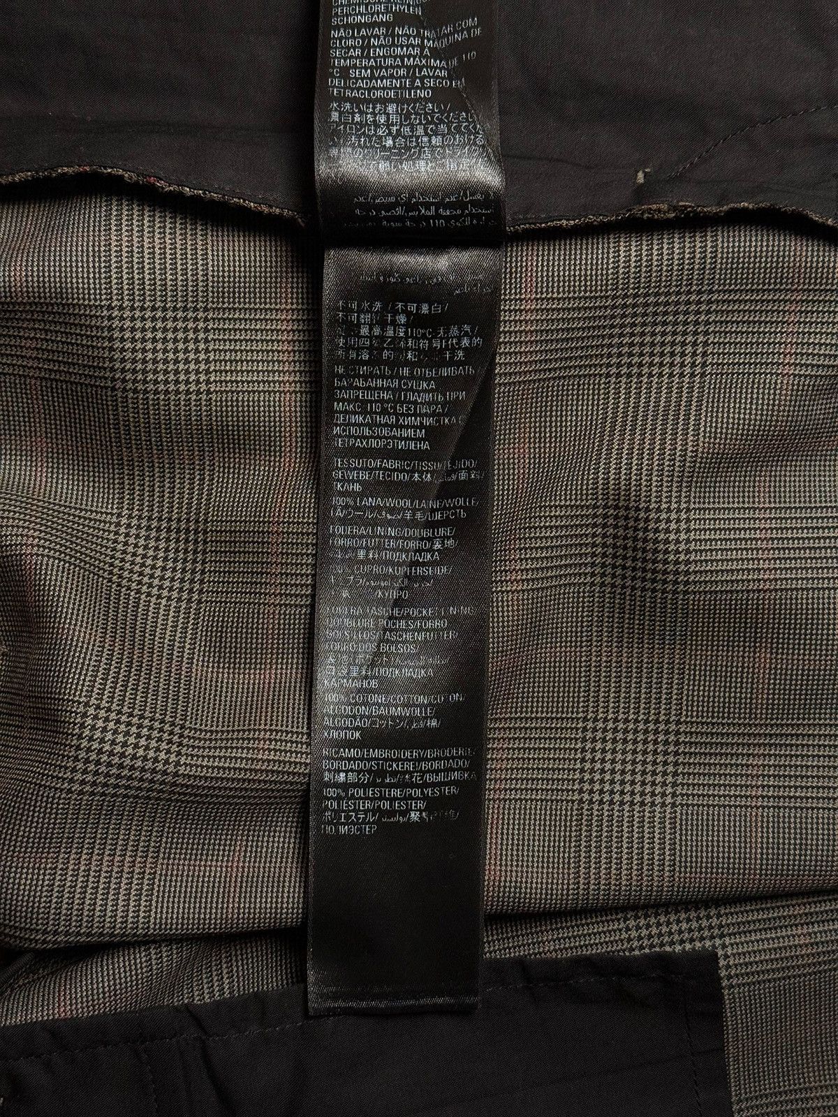 Balenciaga Balenciaga "Wardrobe" Sporty B logo checkered pants Size 30" / US 8 / IT 44 - 6 Thumbnail