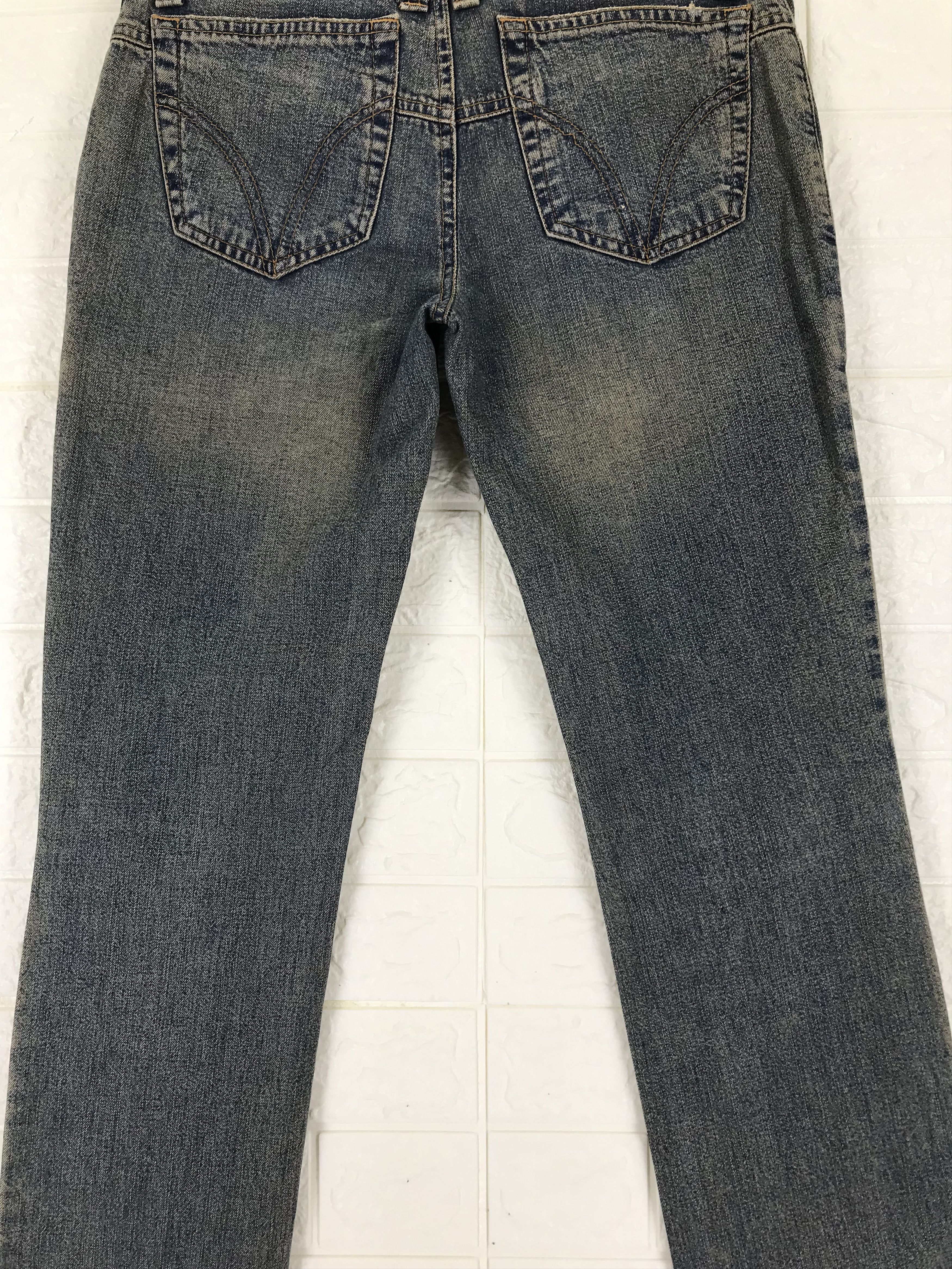 Dolce & Gabbana Vintage Dolce & Gabbana Mud Wash Stylish Jeans Size 28" / US 6 / IT 42 - 7 Thumbnail