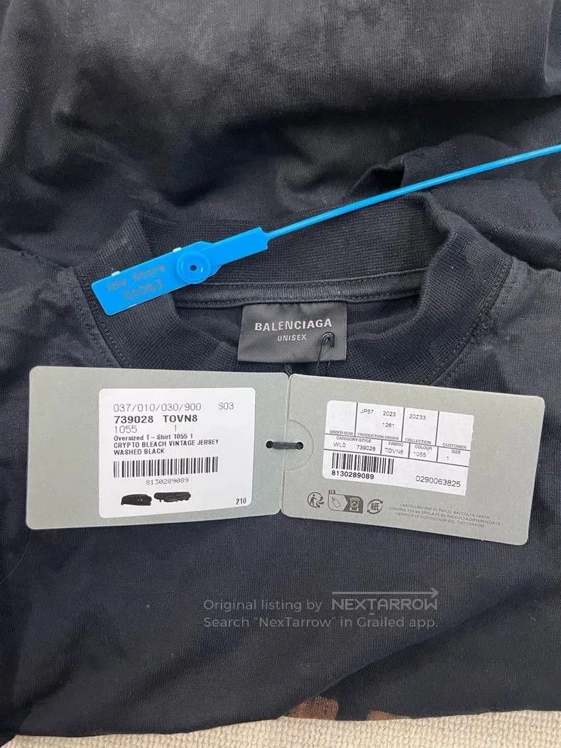 Balenciaga Balenciaga BB Logo Short Sleeve T. Size US M / EU 48-50 / 2 - 5 Thumbnail