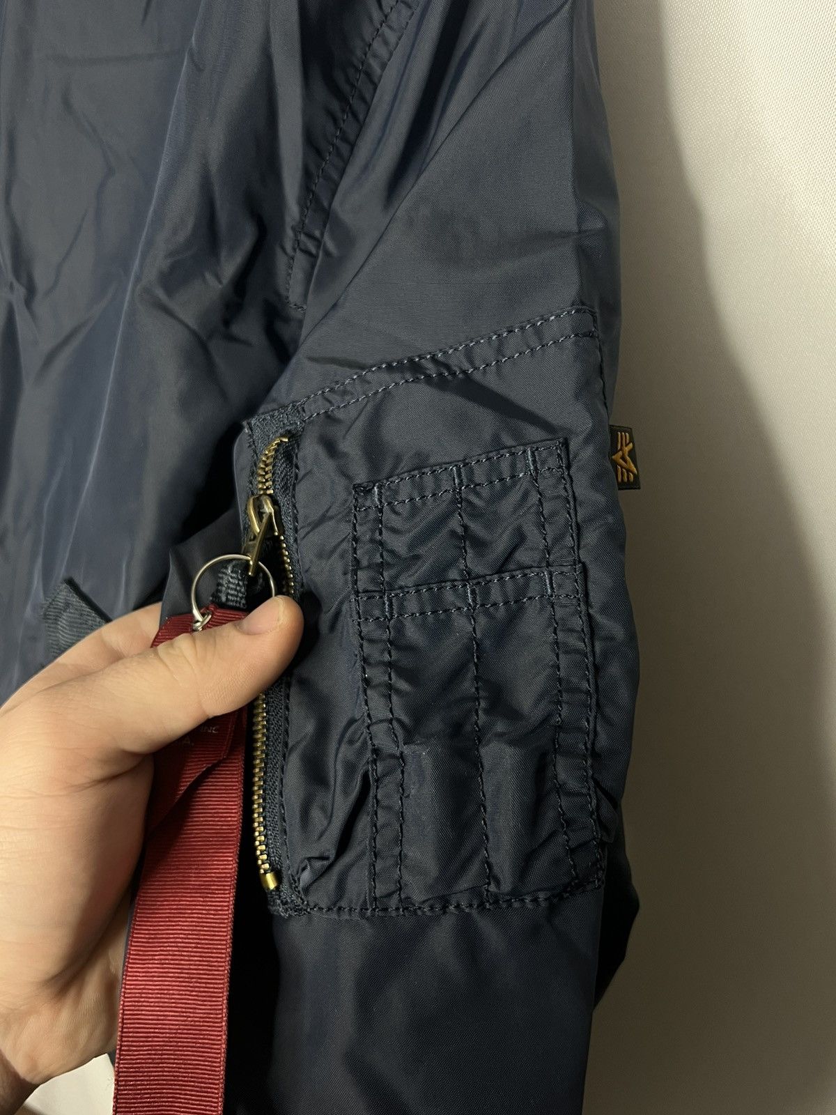 Alpha Industries ✈️ Vintage Alpha Industries MA-1 Flyer Bomber Jacket✈️ Size US XXL / EU 58 / 5 - 10 Thumbnail