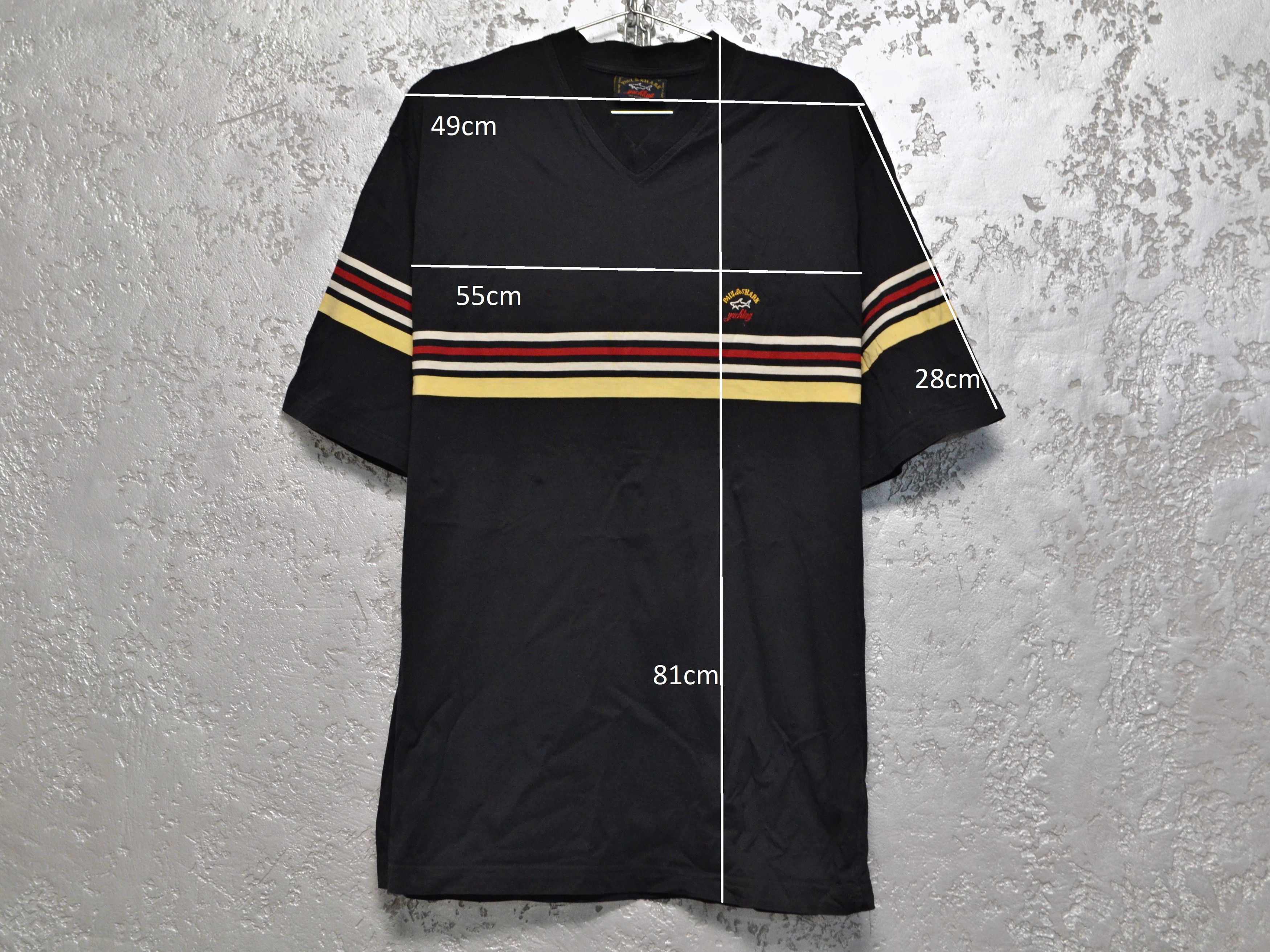 Paul & Shark Paul & Shark Yachting Vintage Men’s T-Shirt Black Rare Size US XL / EU 56 / 4 - 2 Thumbnail