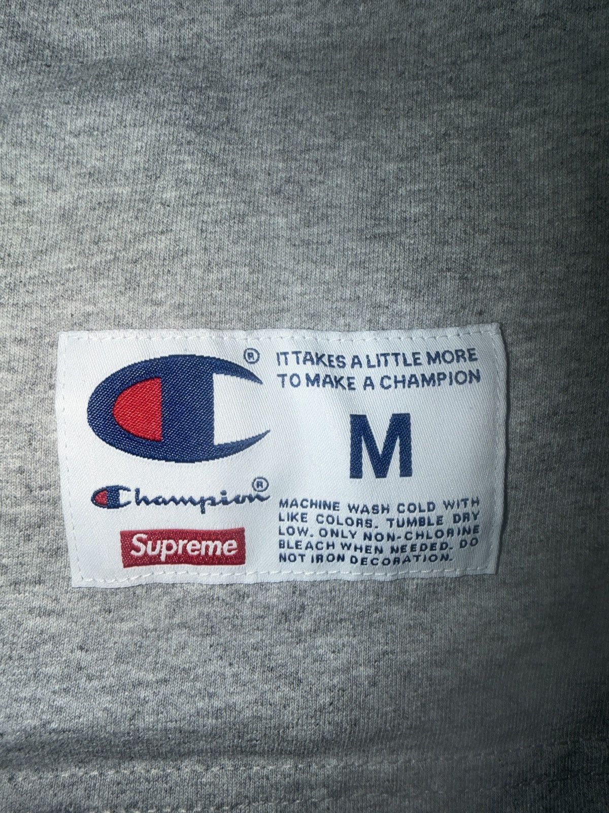 Champion × Supreme Champion X Supreme Long Sleeve Size US M / EU 48-50 / 2 - 4 Thumbnail