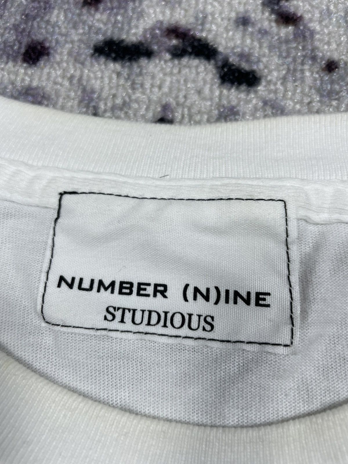Beauty Beast × Japanese Brand × Number (N)ine Number Nine Studios tshirt white size 2 Size US M / EU 48-50 / 2 - 4 Thumbnail