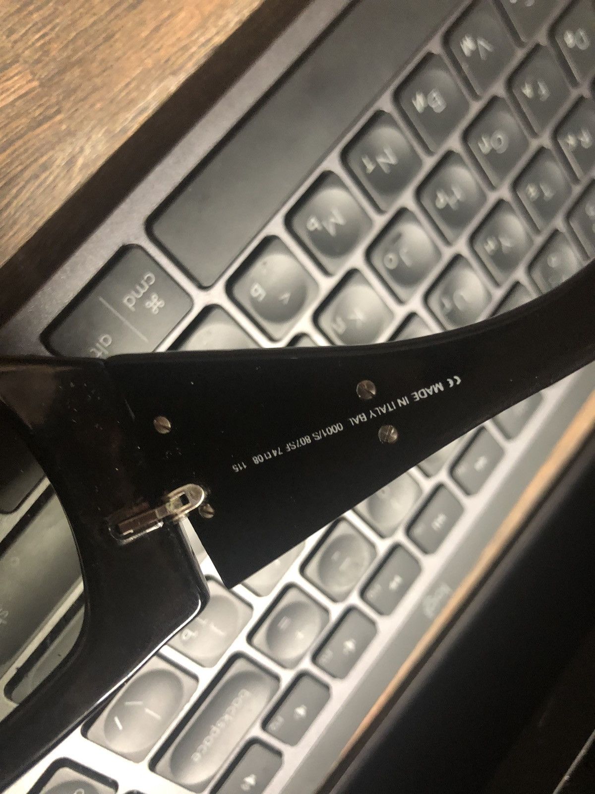 Balenciaga balenciaga futuristic sunglasses by Safilo 2007 collection Size ONE SIZE - 7 Thumbnail