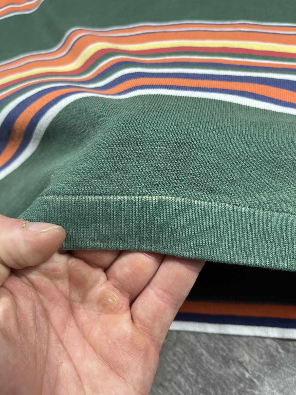 Polo Ralph Lauren Polo Ralph Lauren Multi-Color Striped Long Sleeve Rugby XXXL Size US XXL / EU 58 / 5 - 9 Thumbnail