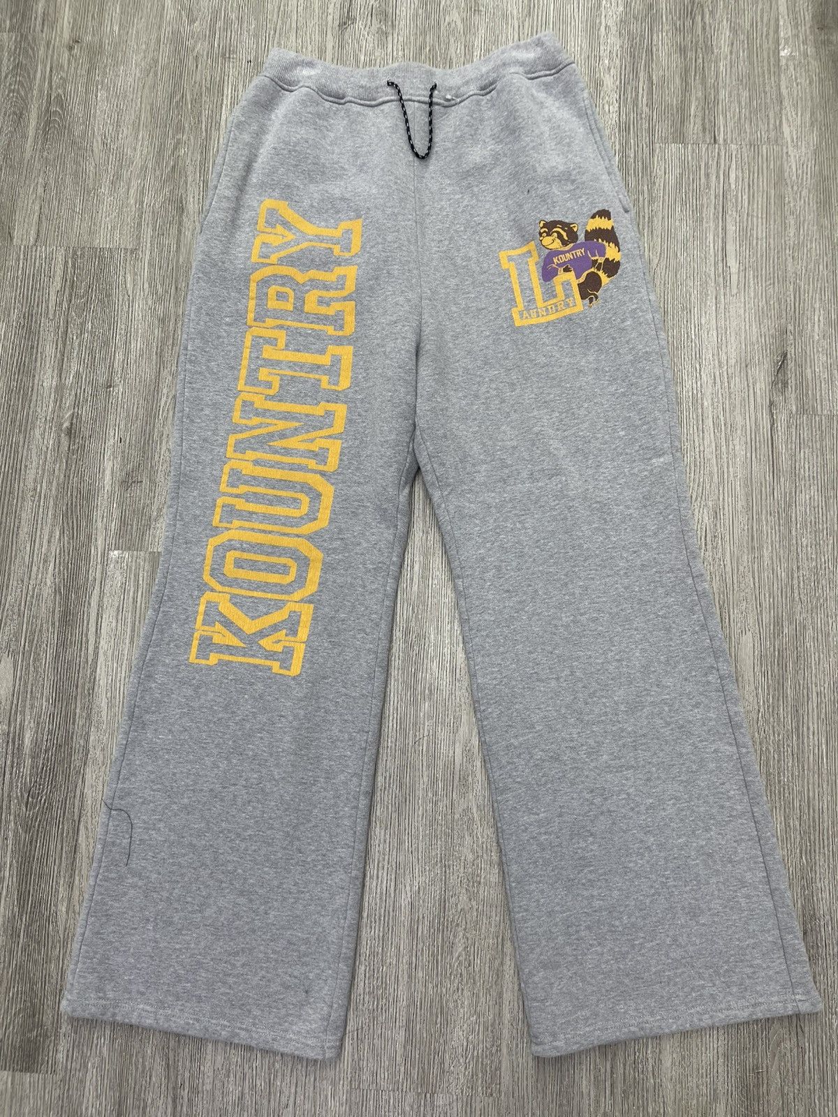 Kapital Kapital flare sweatpants (grey) Size US 34 / EU 50 - 1 Thumbnail