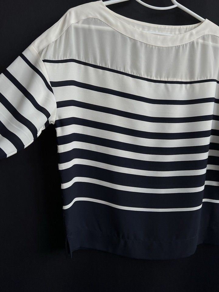 Jean Paul Gaultier Jean Paul Gaultier Lindex Striped Blouse Top Size S Size S / US 4 / IT 40 - 5 Thumbnail