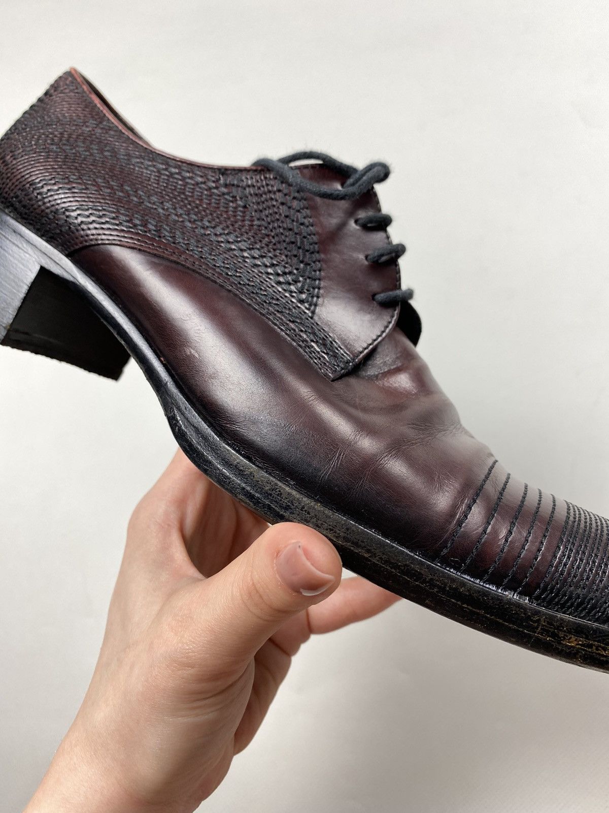 Jil Sander Jil Sander ladies formal leather lace up shoes size 39 1/2 Size US 9.5 / IT 39.5 - 24 Thumbnail