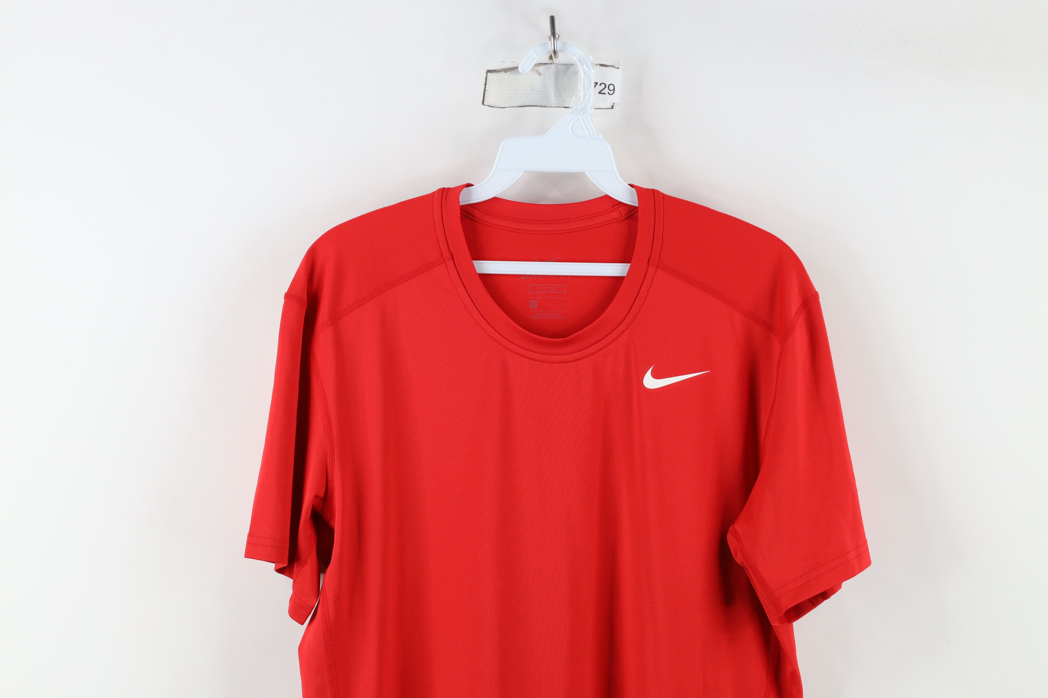 Nike × Vintage Nike Compression Short Sleeve Running Jogging Gym T-Shirt Size US M / EU 48-50 / 2 - 2 Thumbnail