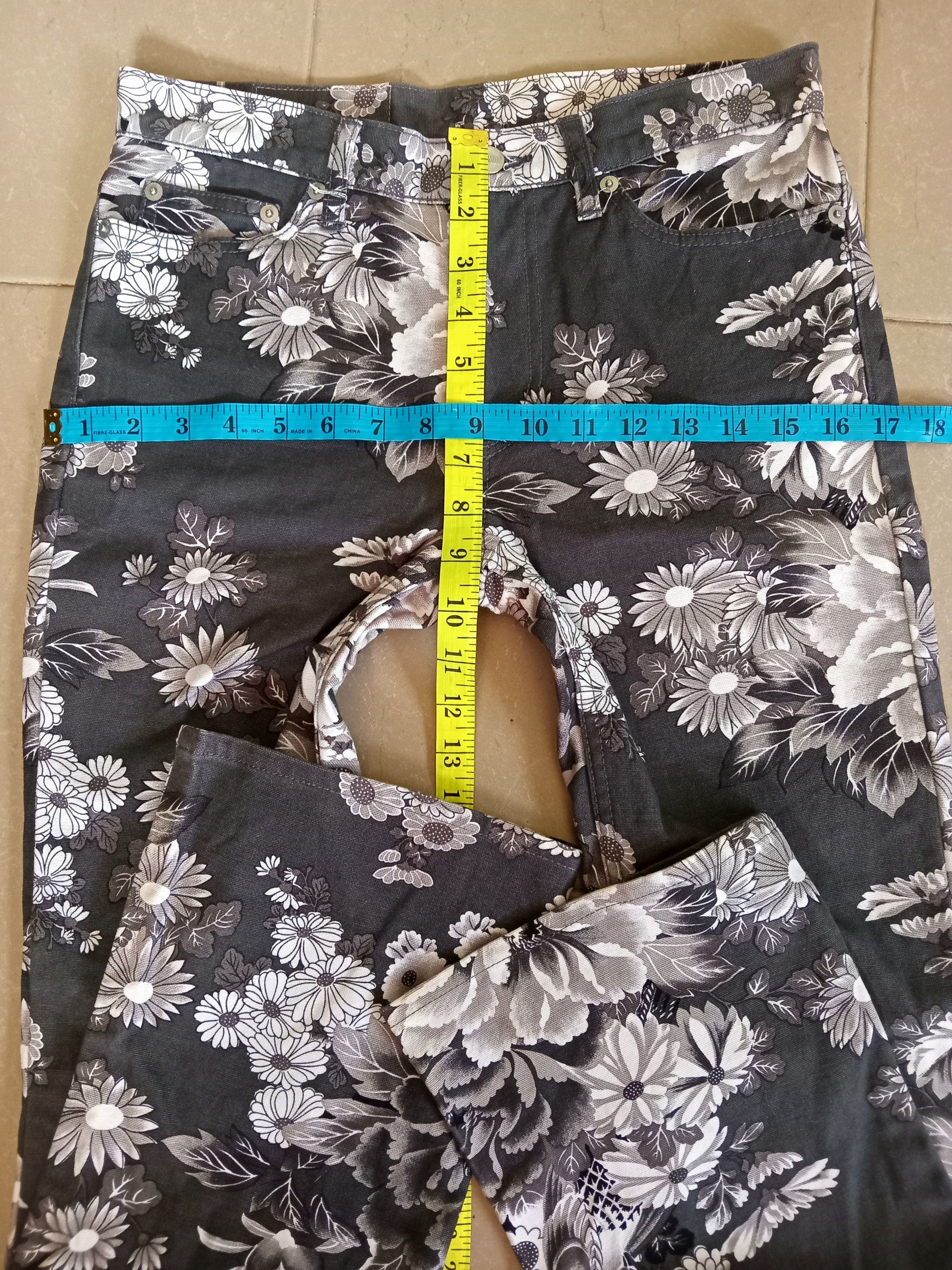 Japanese Brand × Tornado Mart GLAMDY Japanese Tornado Mart Style Flare Flower Jeans Size US 29 - 4 Thumbnail