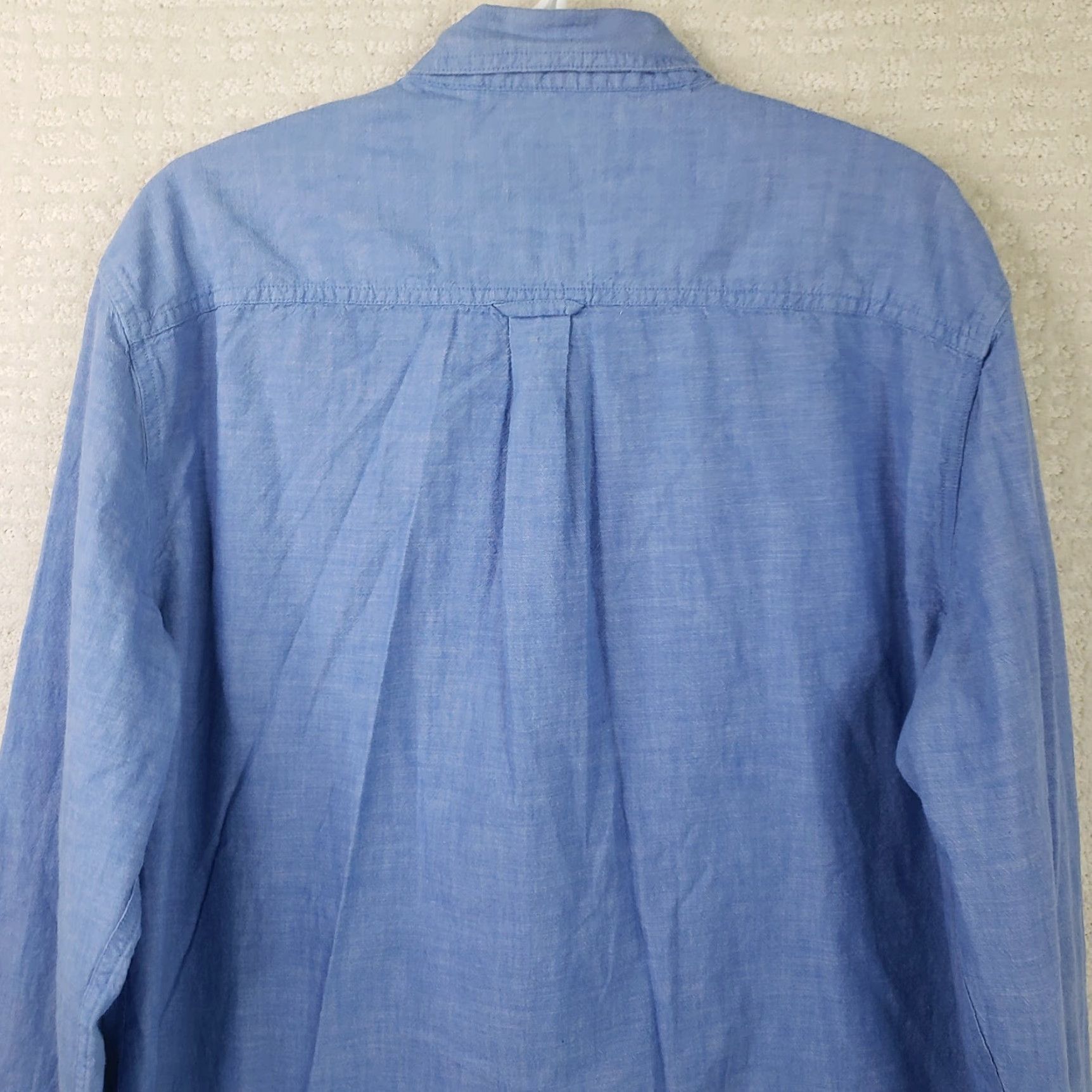 Chaps CHAPS Button-Down Shirt XL Blue Easy Care Long Sleeve Shirt with Pockets Size US XL / EU 56 / 4 - 7 Thumbnail