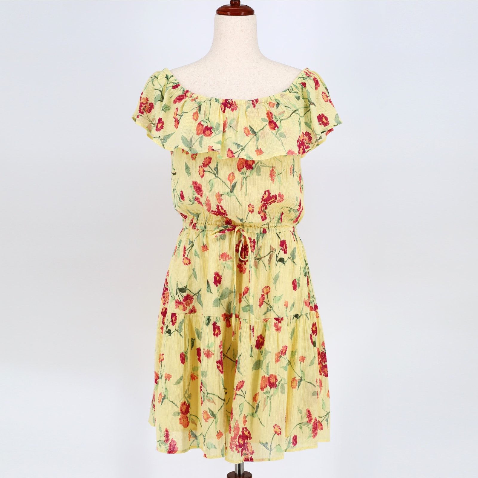 Ralph Lauren Lauren Ralph Lauren Women Floral Ruffled Dress Size 10 Size L / US 10 / IT 46 - 3 Thumbnail