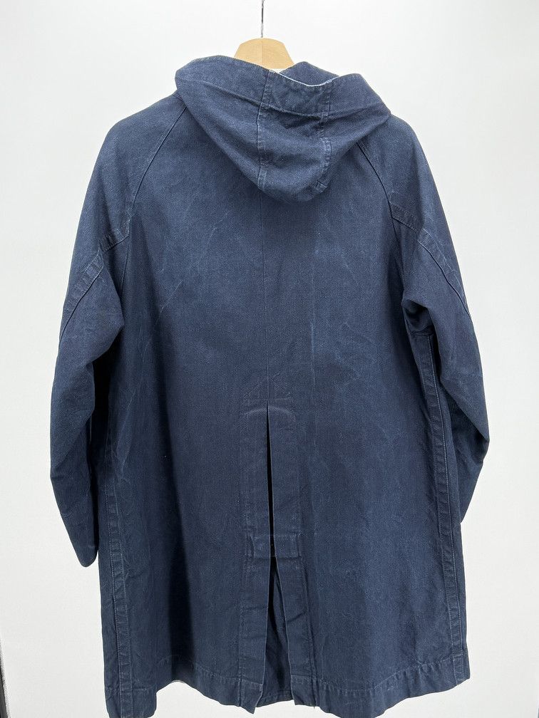 45rpm Indigo Dyed Hooded Overcoat Size US M / EU 48-50 / 2 - 2 Thumbnail