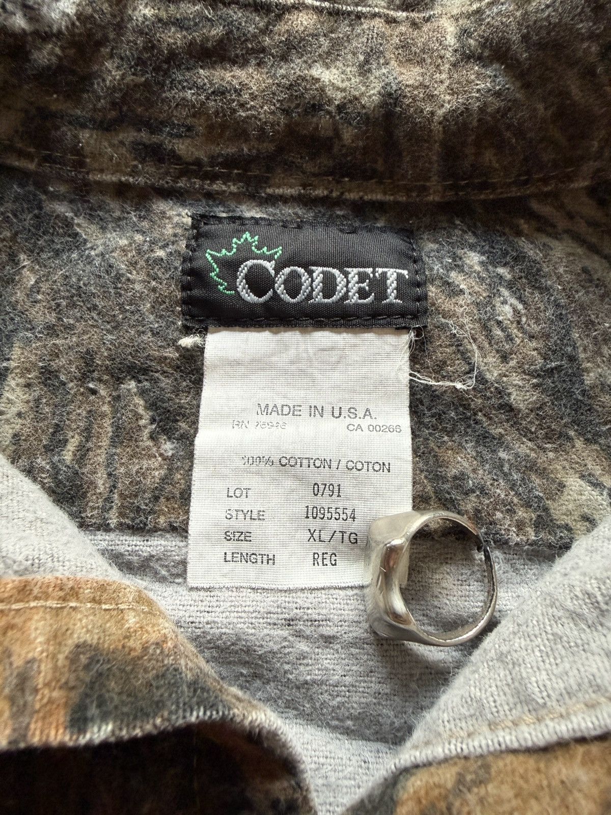 Vintage Vintage Codet Realtree Camouflage Button Up Shirt Size US XL / EU 56 / 4 - 4 Thumbnail