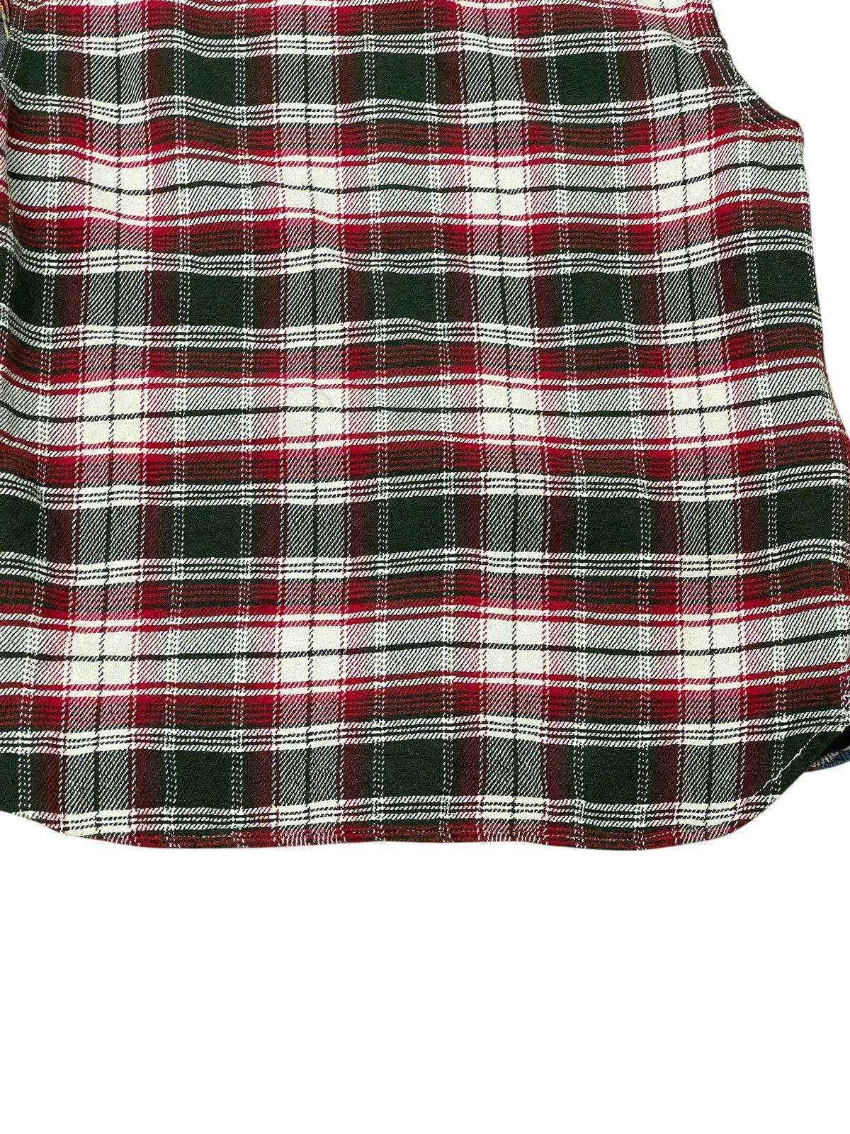 Japanese Brand Multi Plaid Houston Union Made Flannel Shirt Workwear 6🟩7 Size US M / EU 48-50 / 2 - 13 Thumbnail
