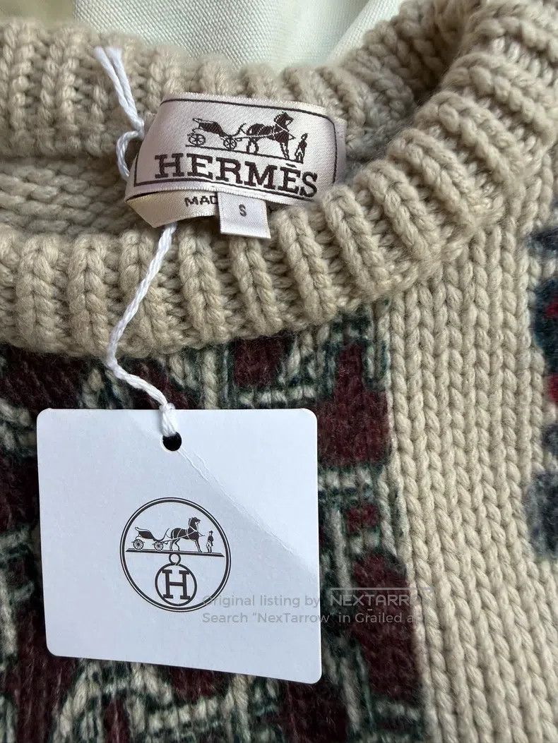 Hermes Hermes Men's Sweater Knit Size US S / EU 44-46 / 1 - 5 Thumbnail
