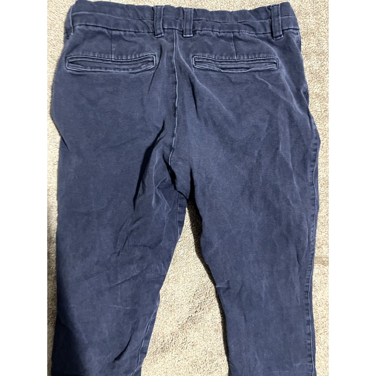 Gap Gap Slim City Womens Pants 4R Chino Slim Straight Blue 29in Regular Size Type: 4 Womens Size 27" / US 4 / IT 40 - 4 Thumbnail