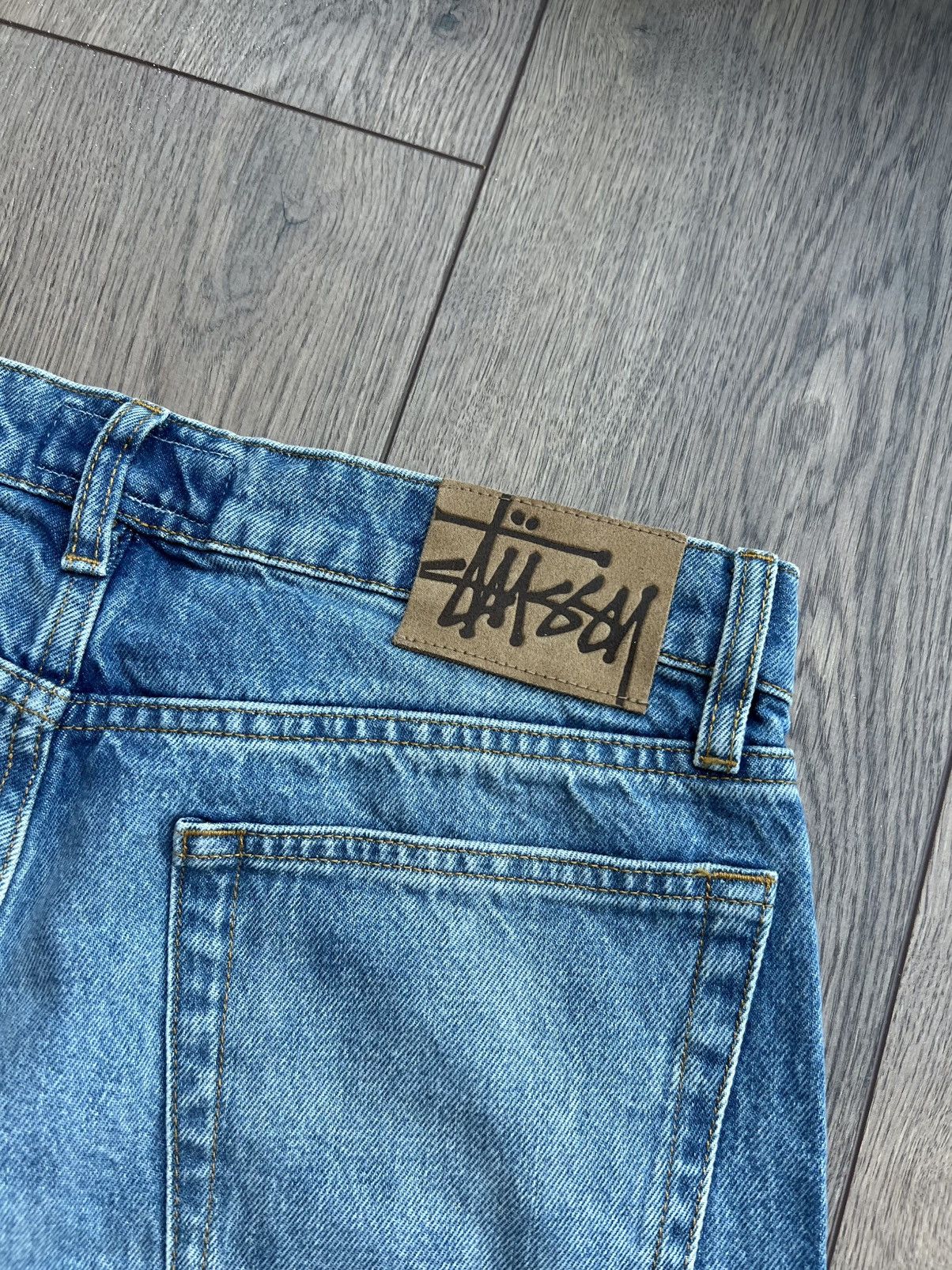 Stussy Stussy Denim Big Ol Jean 30 “Medium Blue” Size US 30 / EU 46 - 5 Thumbnail