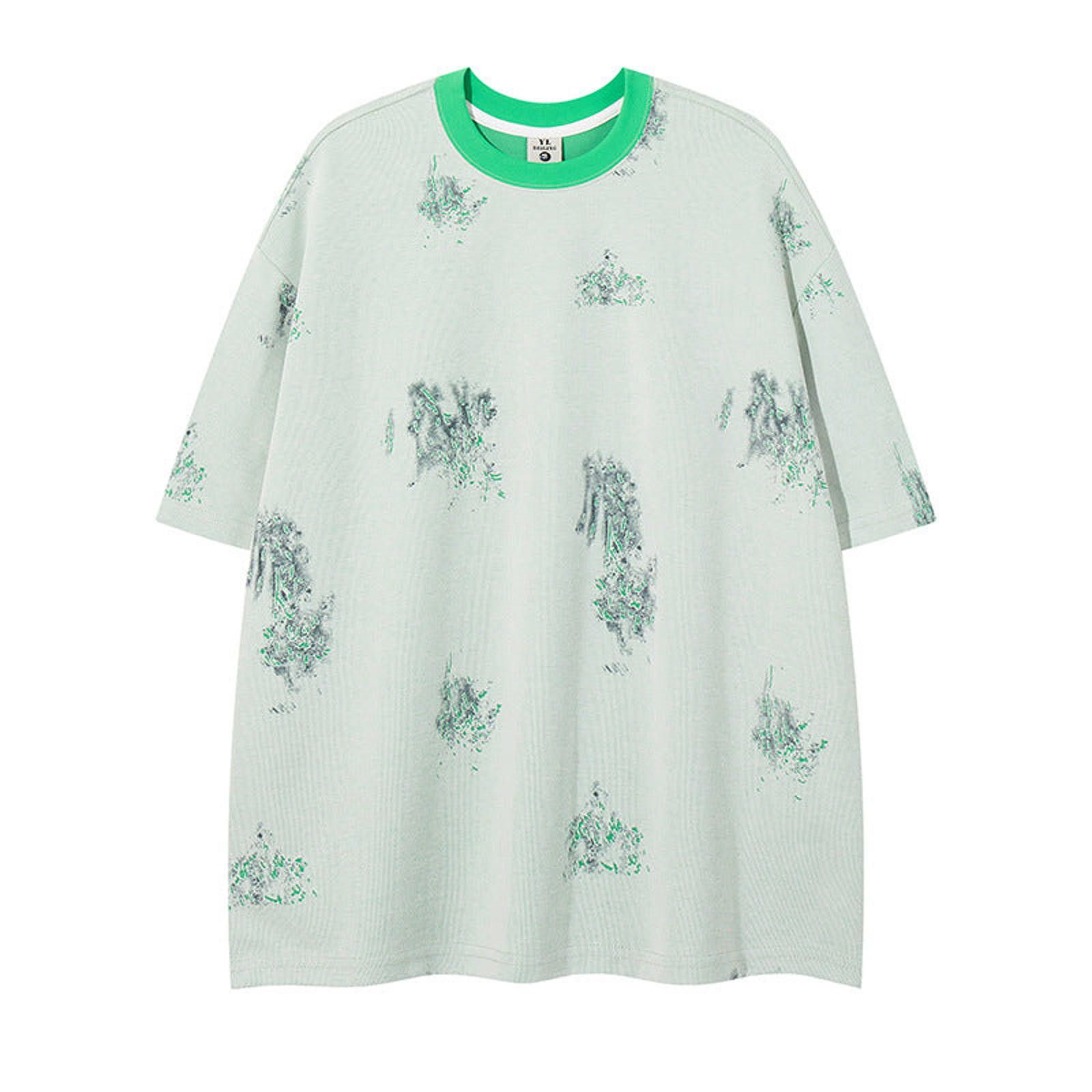 Japanese Brand Paint Splatter Tie Dye Graphic Oversized T-Shirt Size US M / EU 48-50 / 2 - 3 Thumbnail