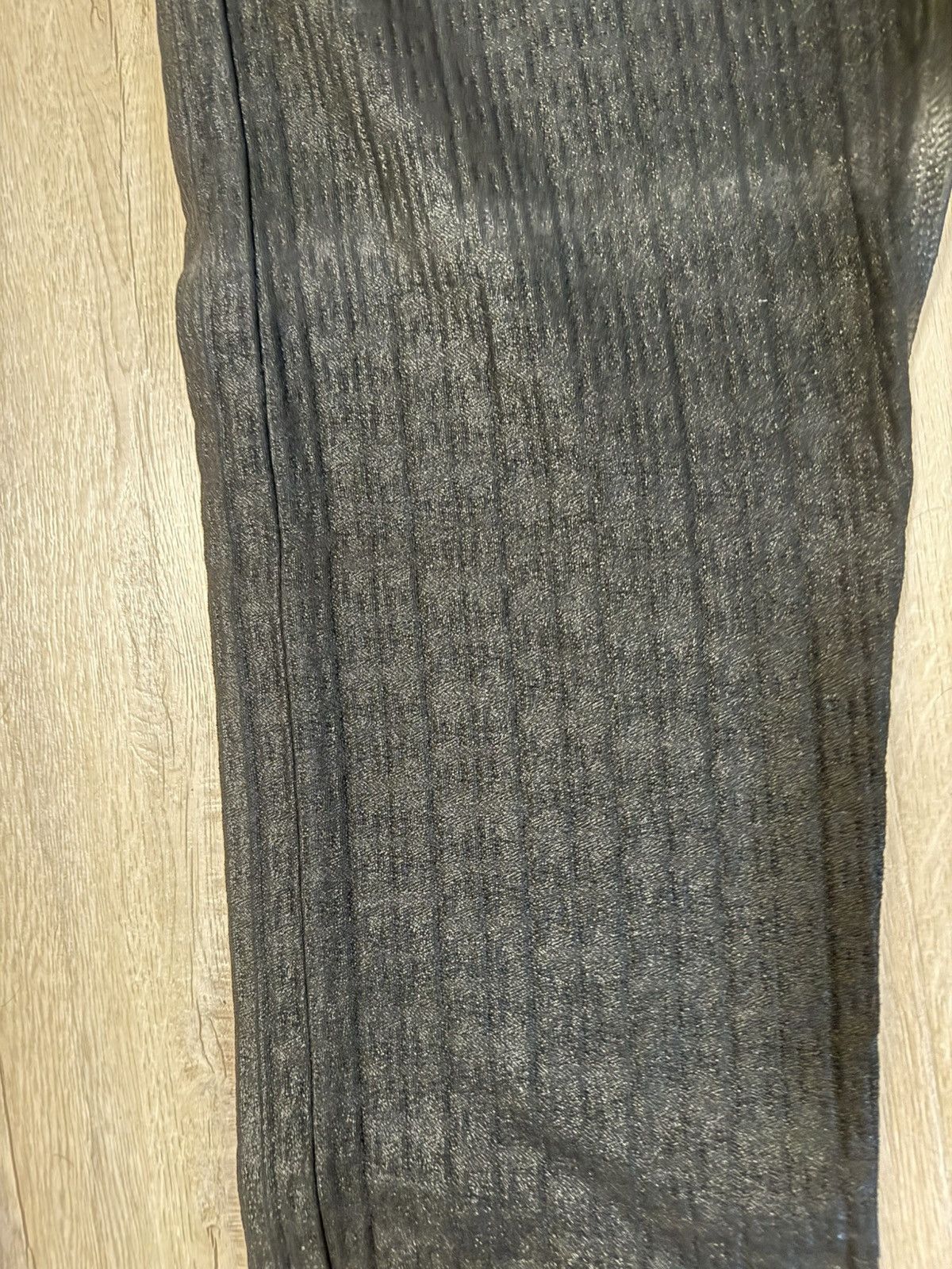 Givenchy Givenchy Waxed Monogram Jeans Size US 34 / EU 50 - 2 Thumbnail