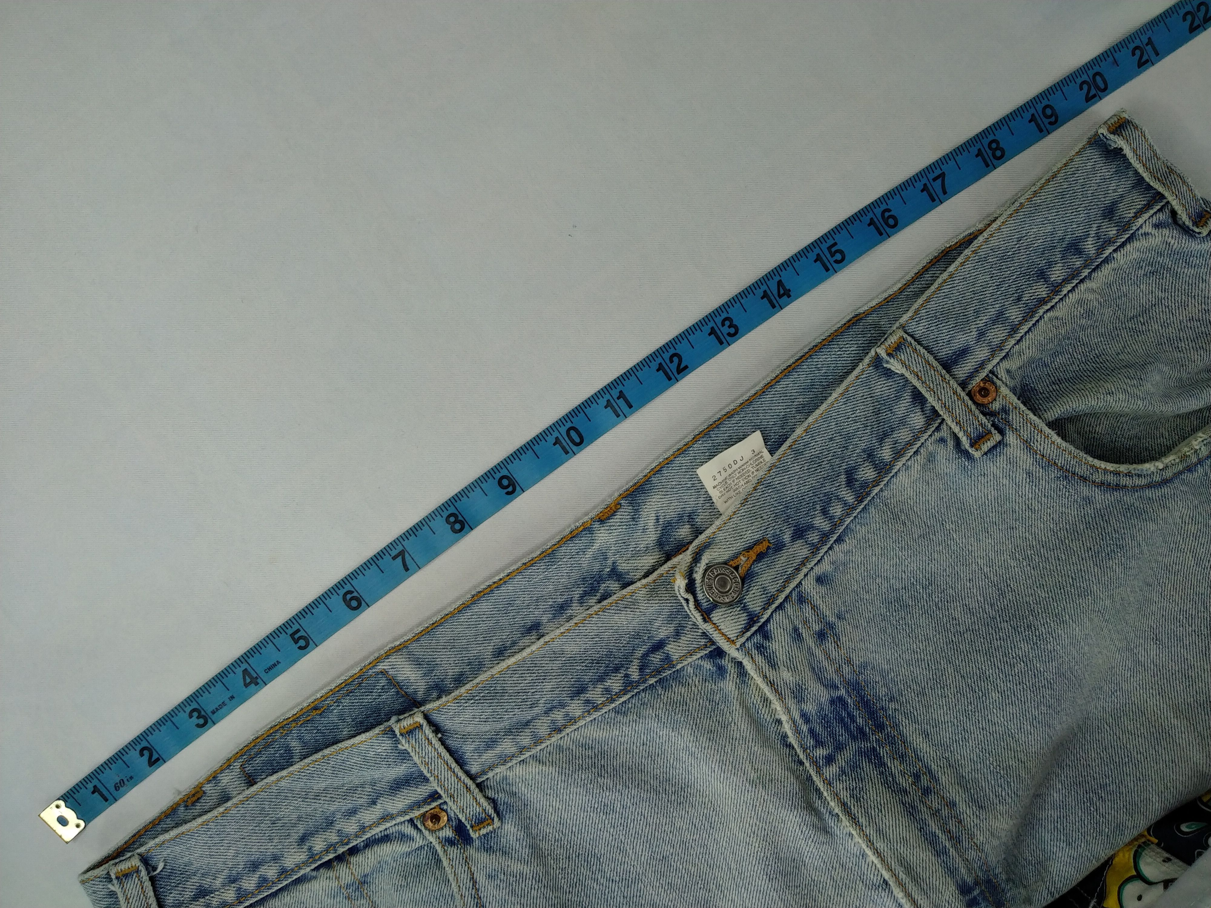 Japanese Brand Light Wash Vintage Levi's 560 Jeans 40x29.5 Denim -JN1032 Size US 40 / EU 56 - 5 Thumbnail