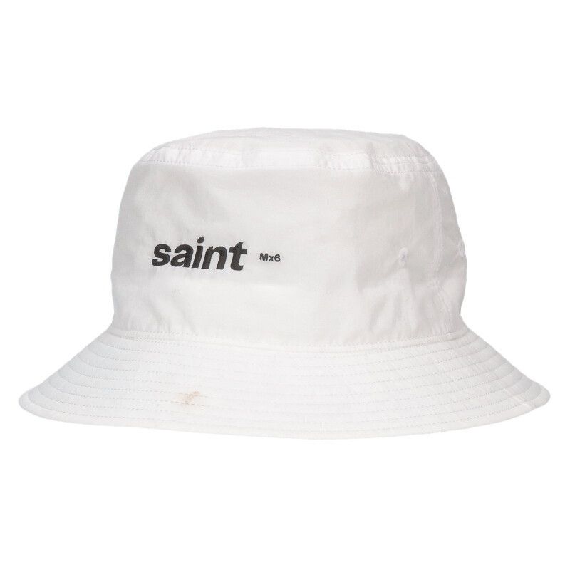 Saint Michael Saint Michael 25SS SAINT Logo Bucket Hat White Size ONE Size ONE SIZE - 1 Thumbnail