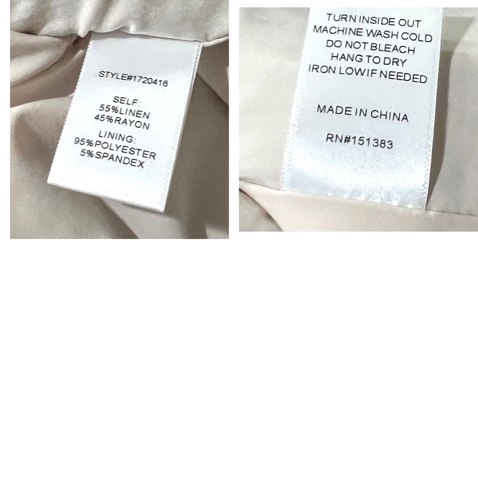 Vintage Current Air Womens Blazer Jacket Pink Beige Linen Blend Open Front Sz Small Blazer Womens Pink Beige Linen Blend Open Front Size S Size S / US 4 / IT 40 - 8 Thumbnail