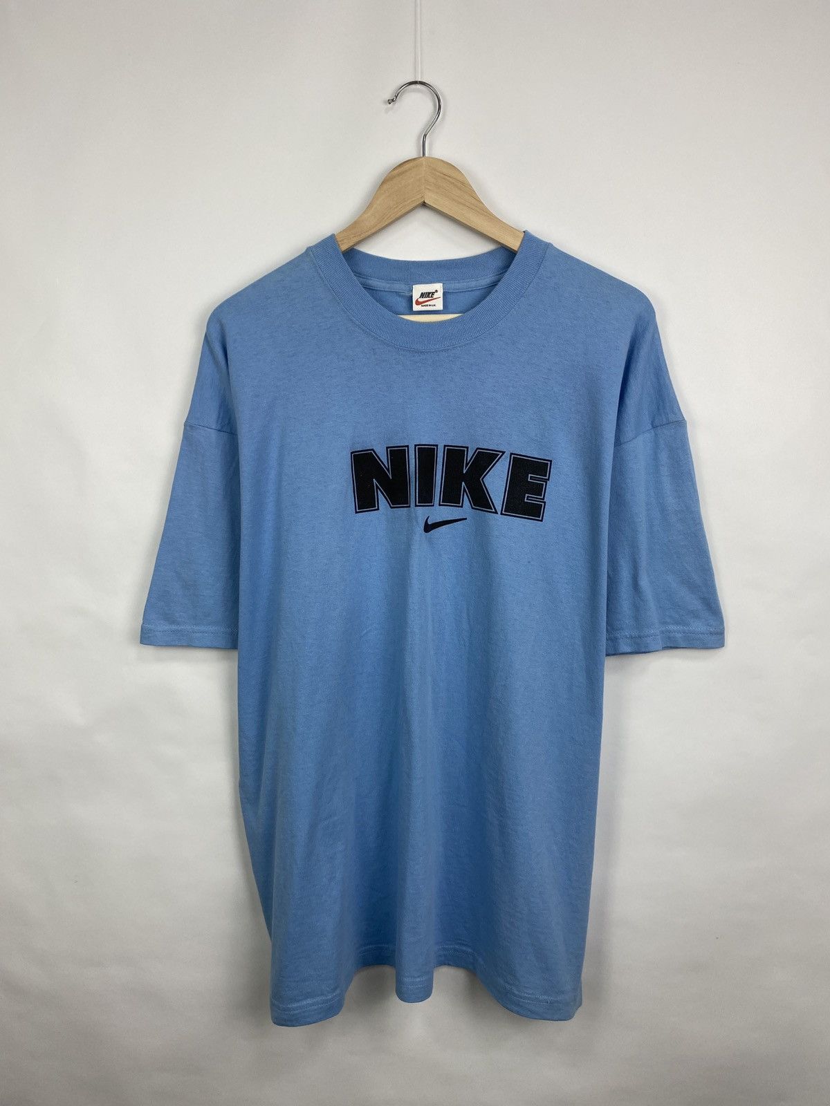 Nike 🇺🇸 Vintage 90s Nike T-Shirt Rare Retro Hype Y2K Size US XL / EU 56 / 4 - 3 Thumbnail