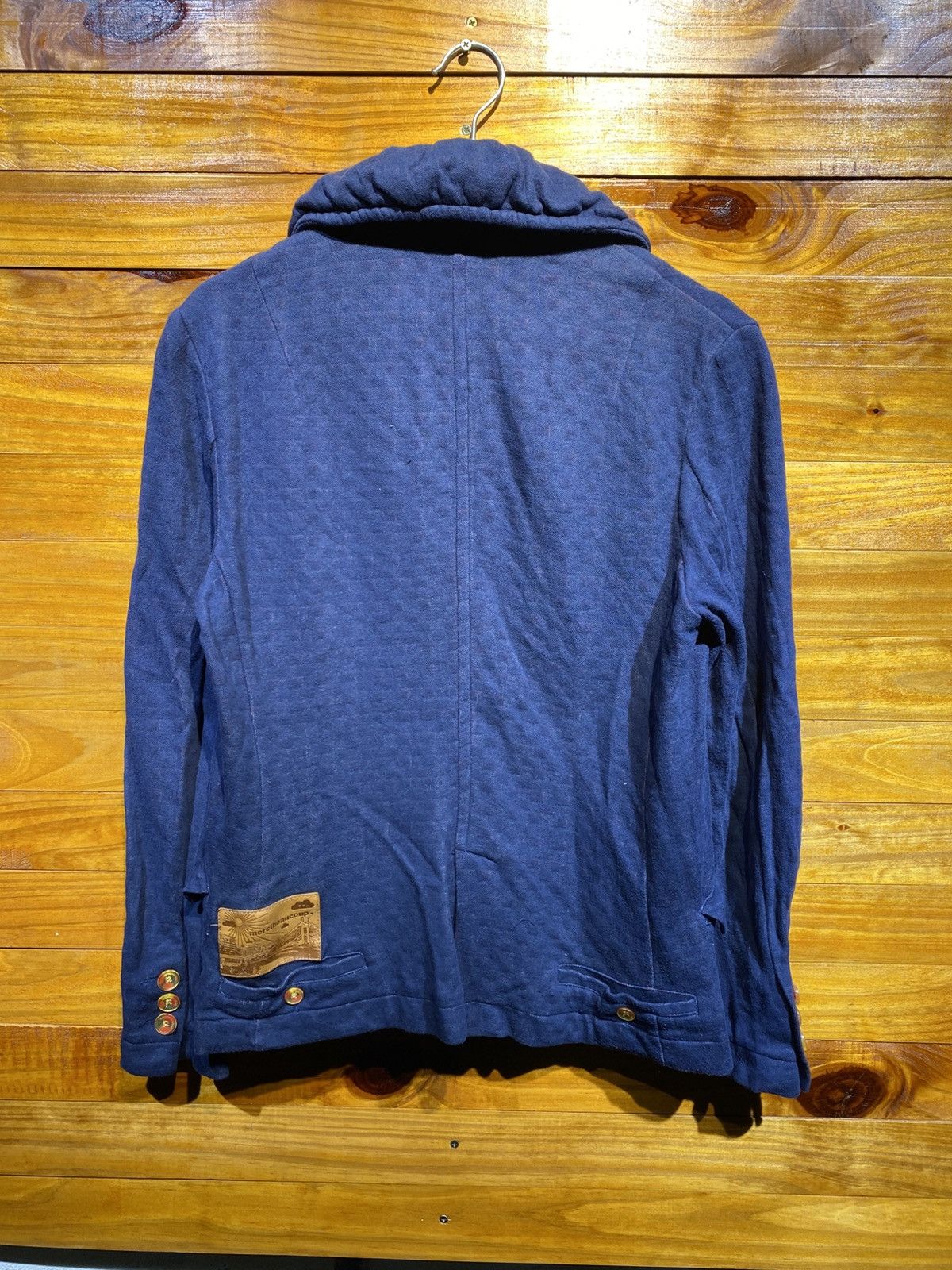 mercibeaucoup Mercibeaucoup Navy Casual Blazer Jacket – Unique Japanese Size M / US 6-8 / IT 42-44 - 5 Thumbnail