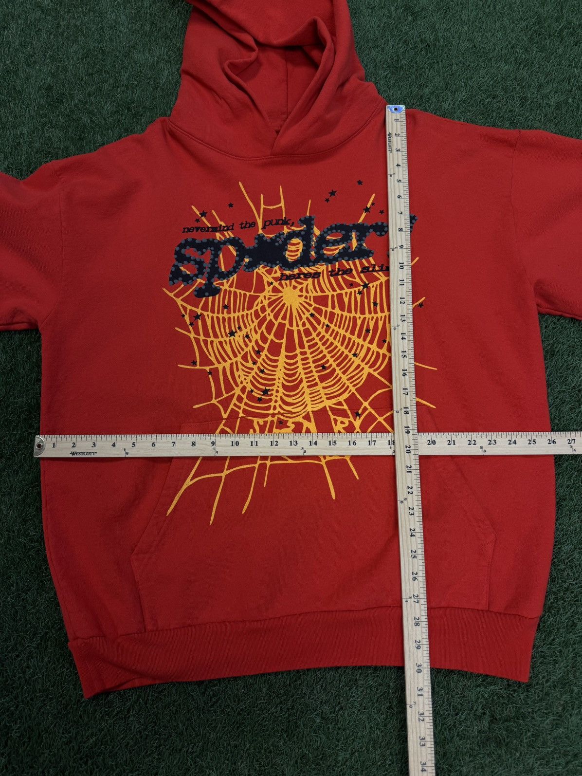 Sp5der Sp5der Worldwide Hoodie Red Web Size XXL (NEW) Size US XXL / EU 58 / 5 - 12 Thumbnail