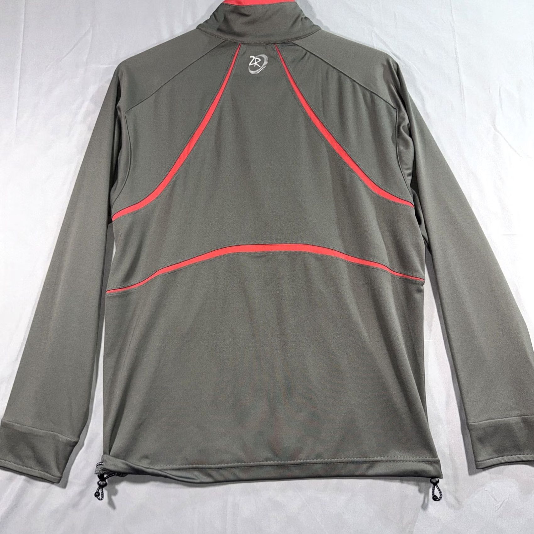 Vintage Zero Restriction Tour Series Pullover Mens Small Gray 1/4 Zip Long Sleeve Golf Lightweight Raglan Sleeve Mock Neck Size US S / EU 44-46 / 1 - 2 Thumbnail