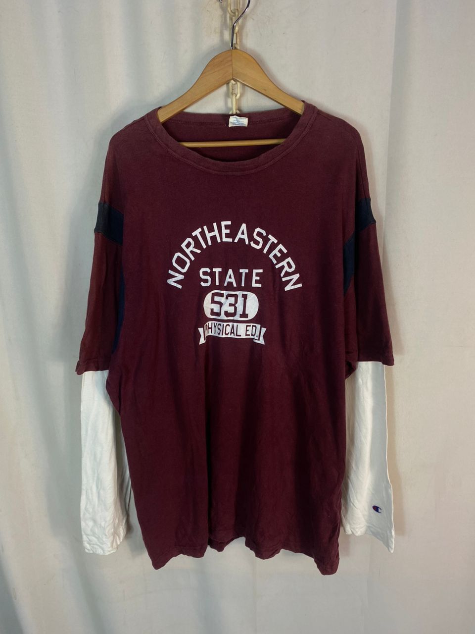 Champion × Vintage Vintage champion long sleeve tshirt Size US XL / EU 56 / 4 - 1 Thumbnail