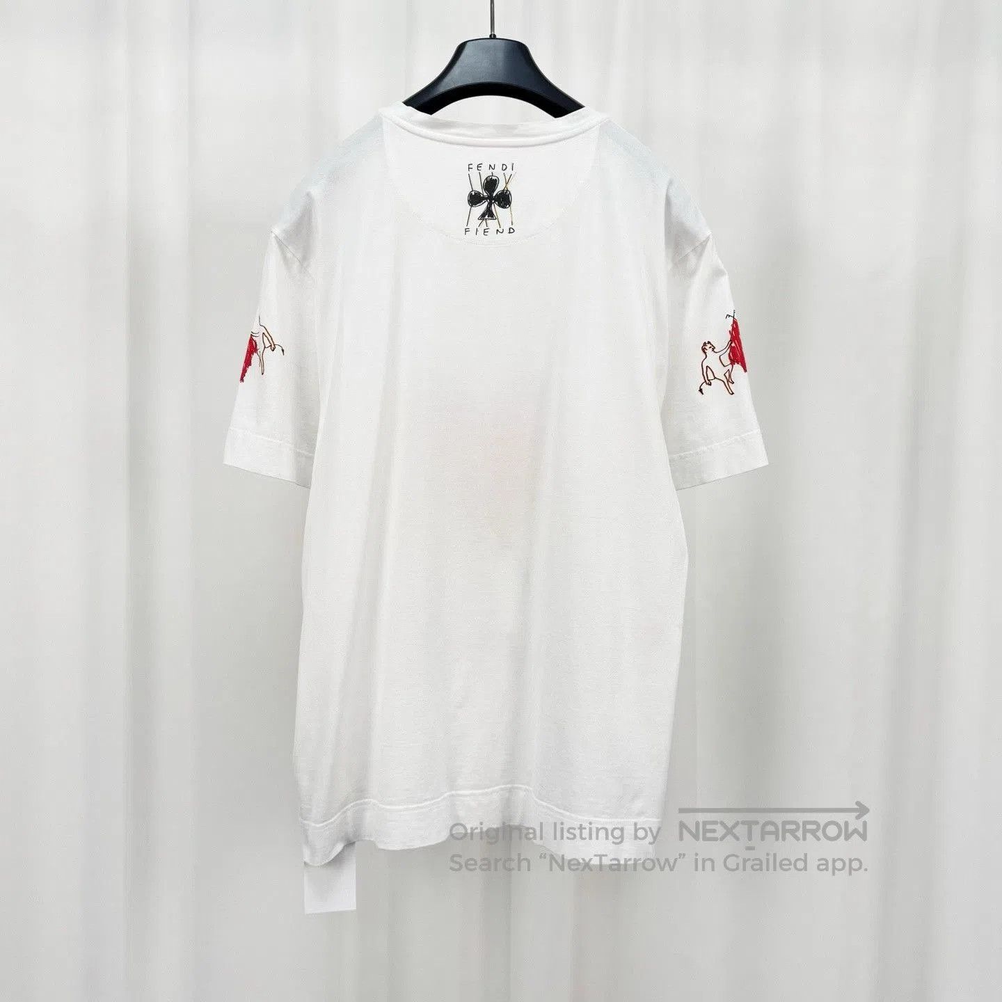 Fendi Fendi Heart Print Letter Short-Sleeve. Size S / US 4 / IT 40 - 2 Thumbnail