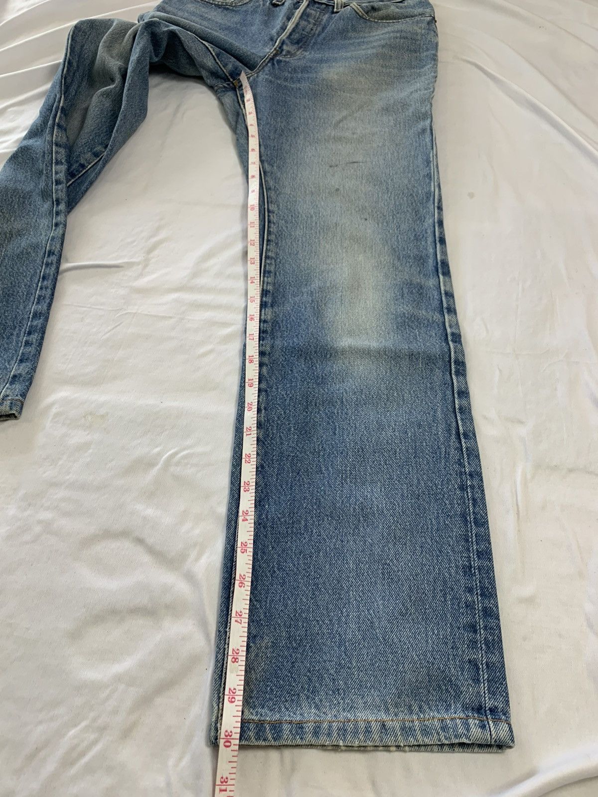 Levi's Vintage Clothing 80s levis 501 vintage jeans usa made Size US 27 - 14 Thumbnail