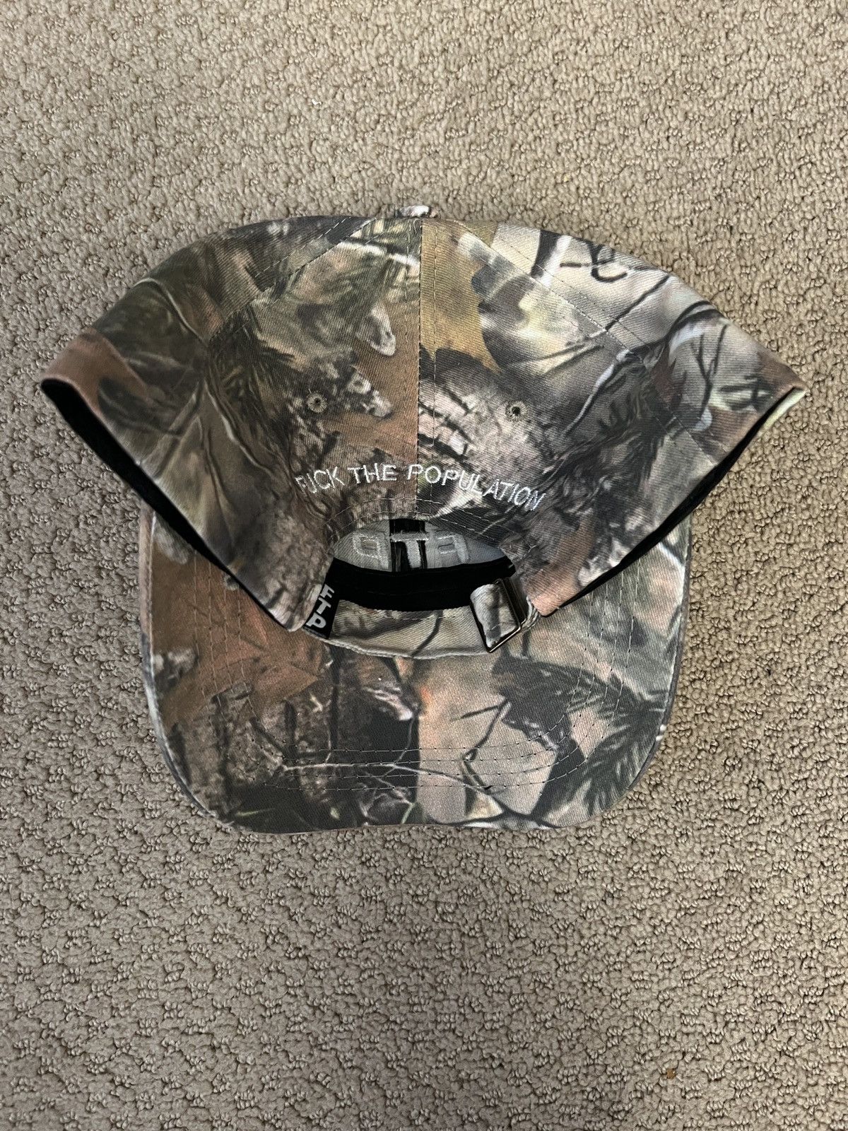 Fuck The Population FTP Tree Camo 6 Panel Size ONE SIZE - 2 Thumbnail