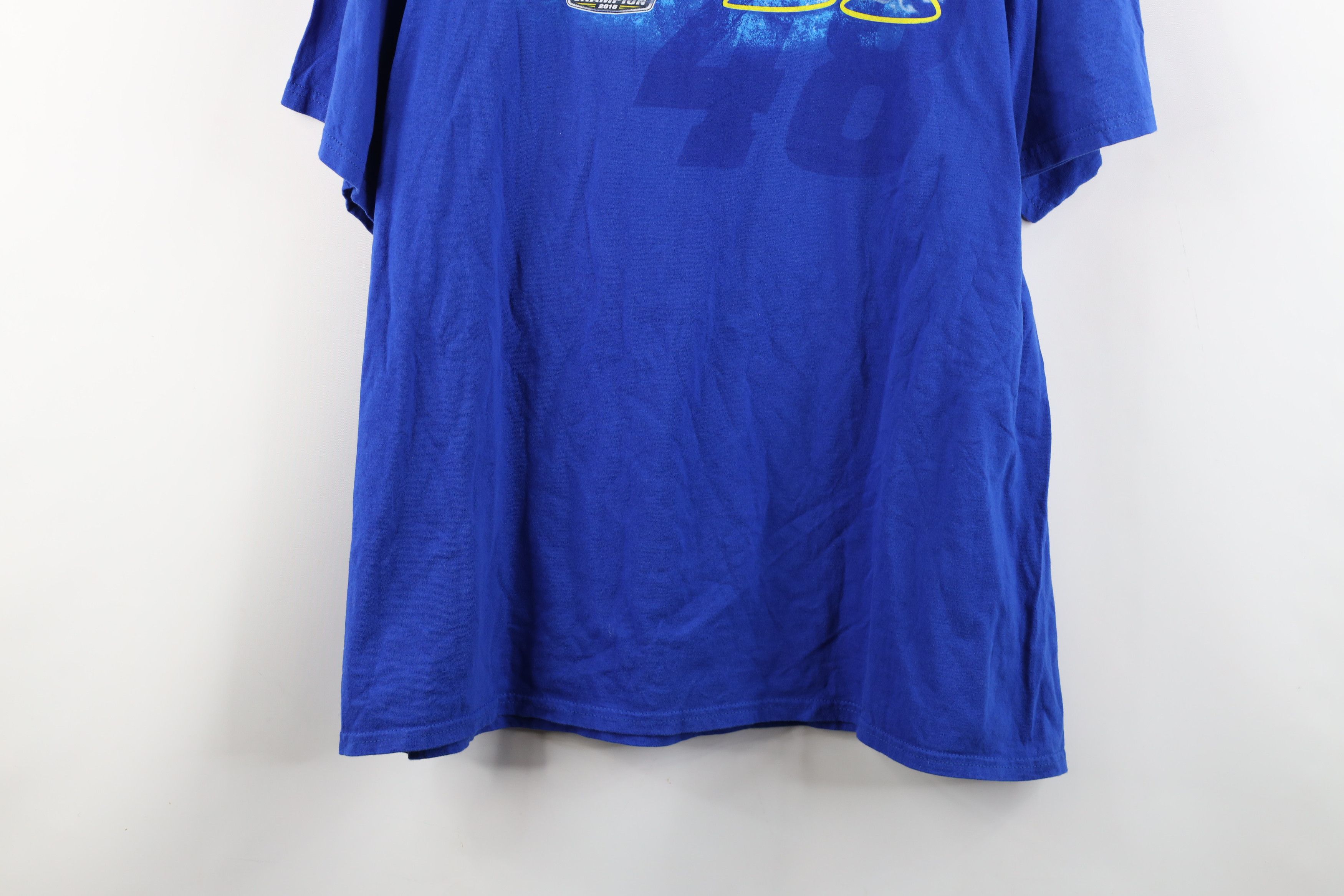 Vintage Vintage Y2K NASCAR Jimmie Johnson Racing T-Shirt Blue Size US XXL / EU 58 / 5 - 3 Thumbnail