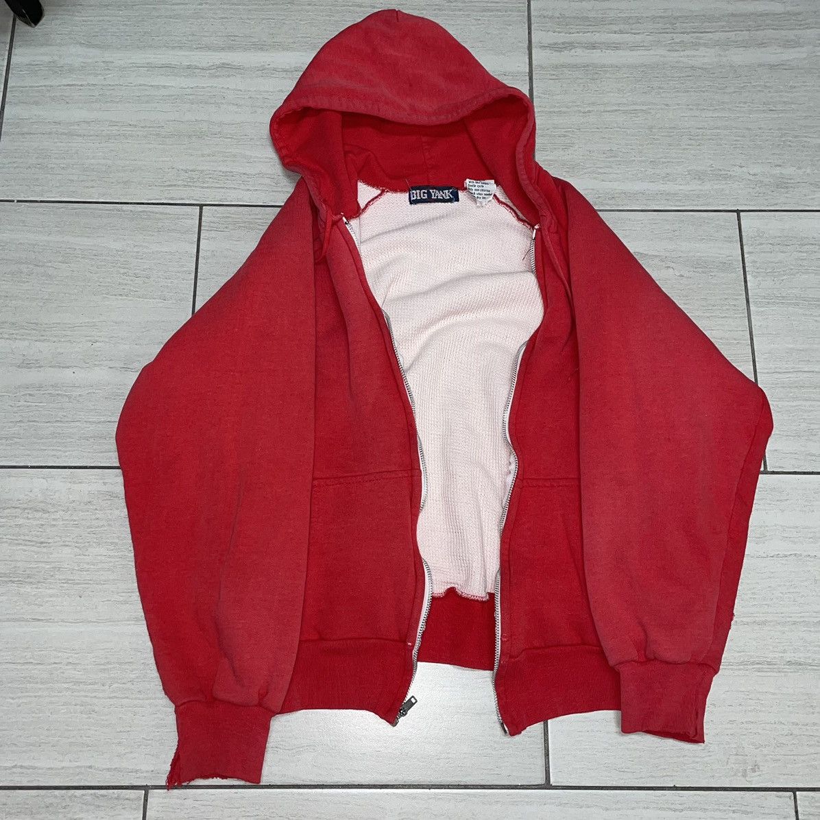 Vintage Big Yank Vintage Thermal Zip Up Sweatshirt Size US M / EU 48-50 / 2 - 3 Thumbnail