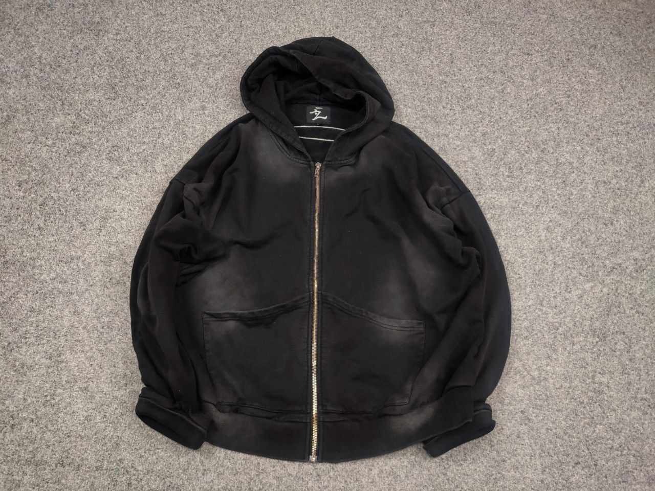 If Six Was Nine Vintage Japan Faded Oversized Zip Hoodie if six was nine Size US L / EU 52-54 / 3 - 2 Thumbnail
