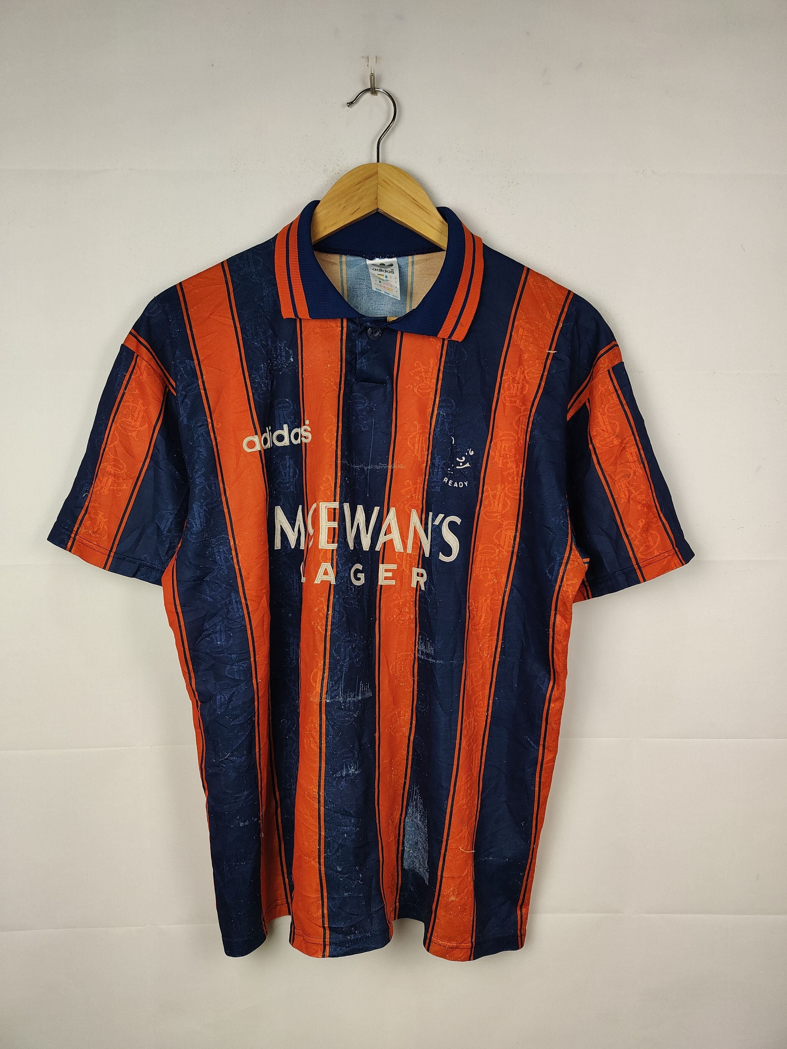 Vintage Vintage Distressed 1993/1994 Glasgow Rangers Football Club Size US M / EU 48-50 / 2 - 1 Thumbnail
