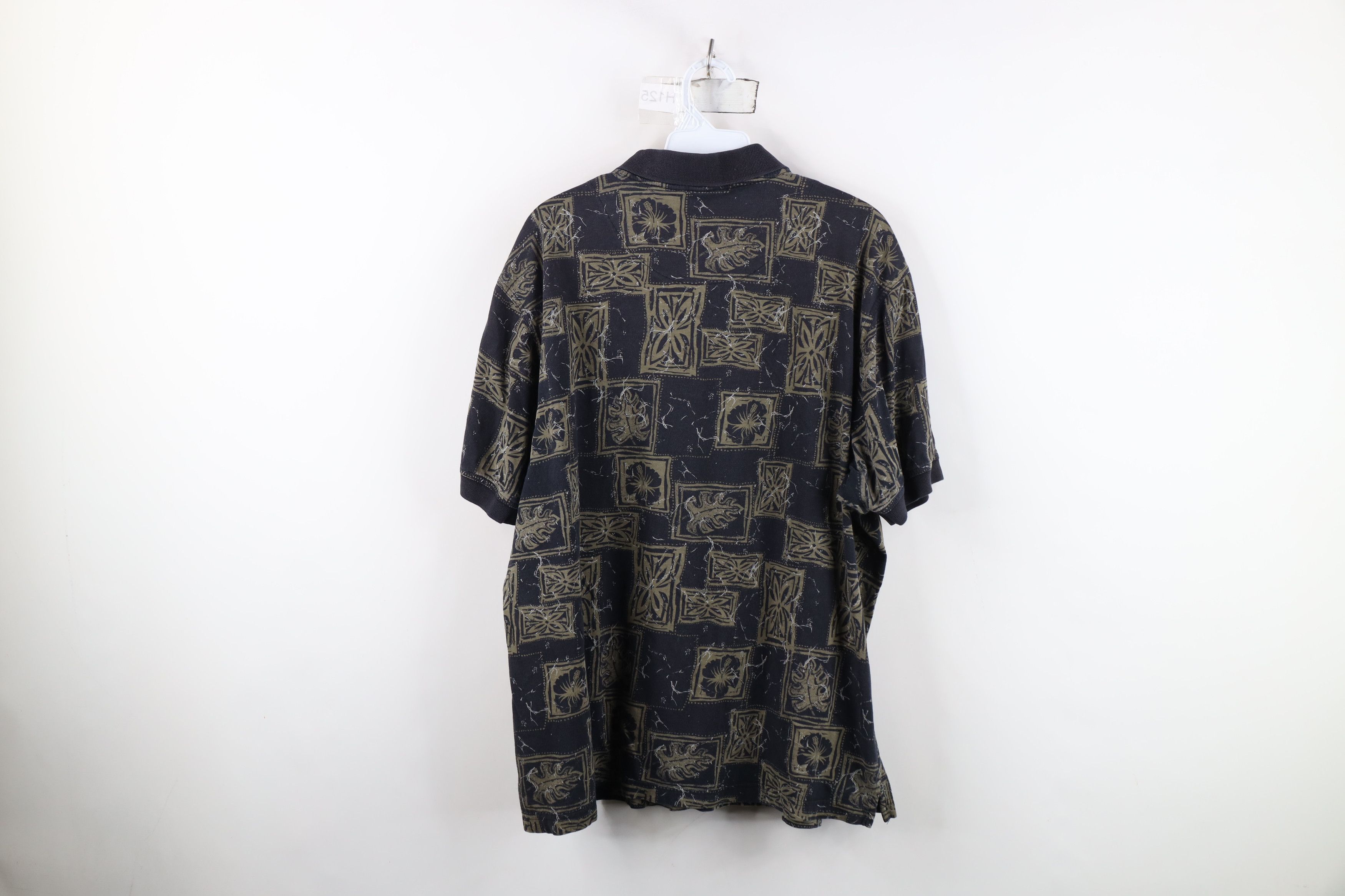 Vintage Vintage 90s Y2K Streetwear All Over Print Golf Polo Shirt Size US L / EU 52-54 / 3 - 9 Thumbnail