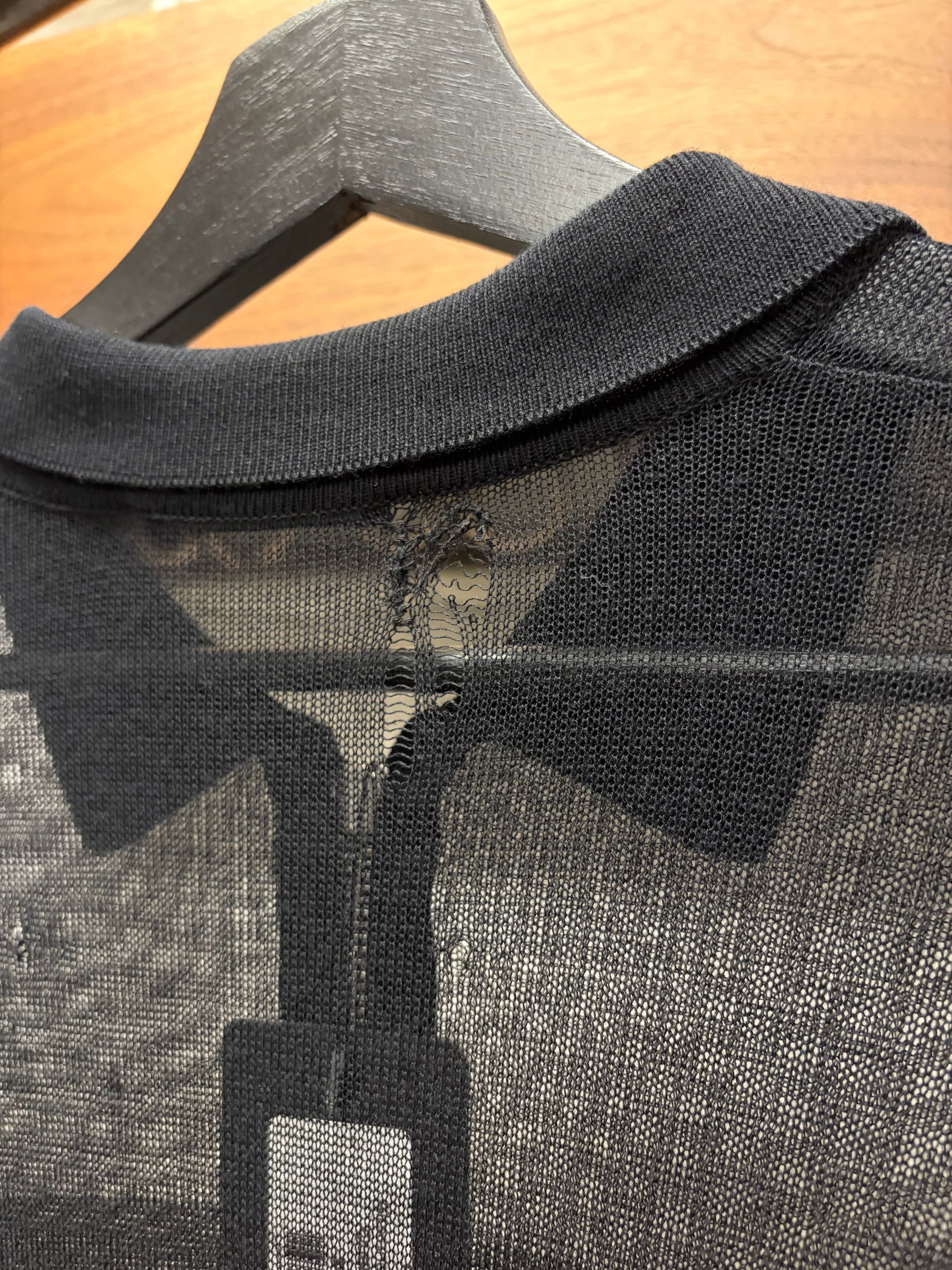 Alexander McQueen Alexander McQueen Sheer Quarter Zip Sweater Size US M / EU 48-50 / 2 - 5 Thumbnail