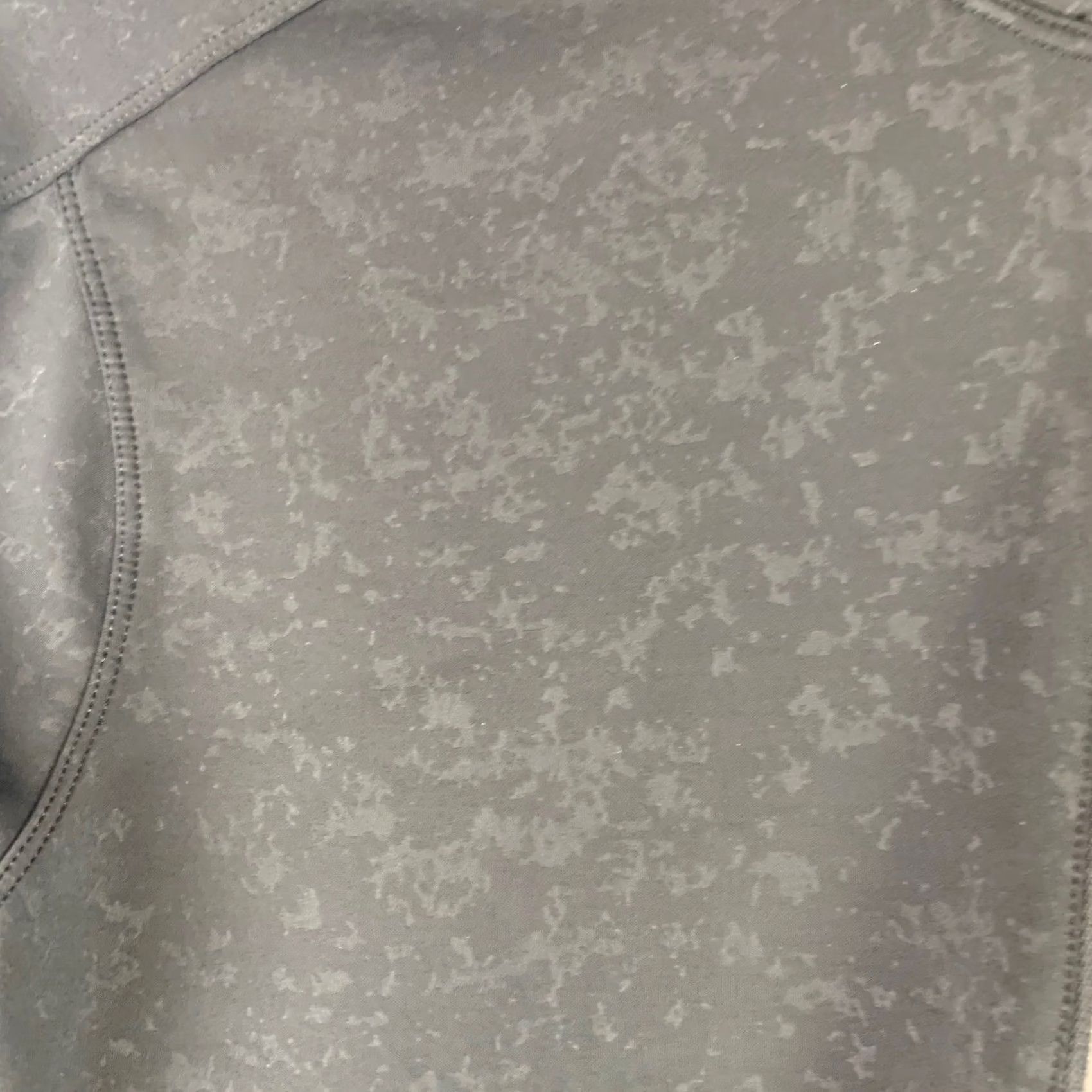 Lululemon Lululemon Basic Jacket Womens S Black Half Zip Pullover Women Tonal Camo Thumbholes Activewear Size S / US 4 / IT 40 - 4 Thumbnail