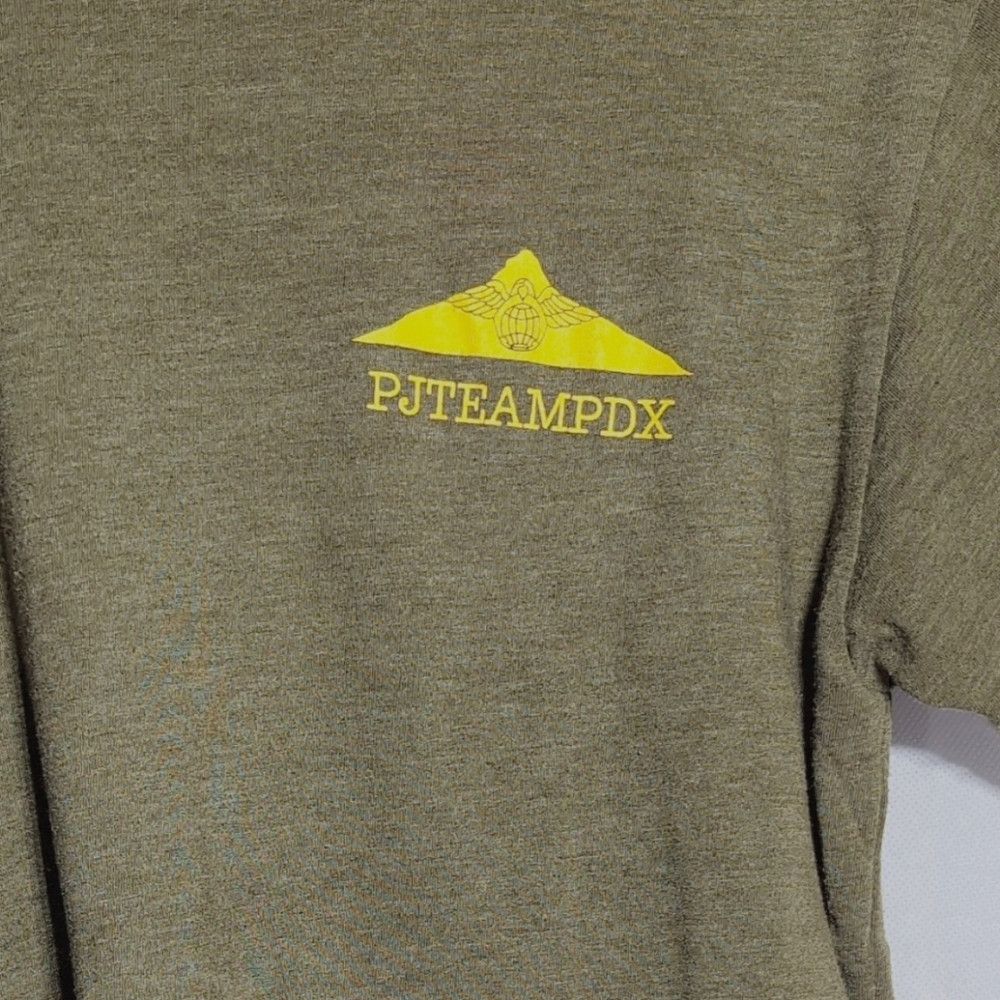 Next Level Apparel Next Level PJTEAMPDX sz S Olive Green T-Shirt High Vizz Low Size US S / EU 44-46 / 1 - 2 Thumbnail