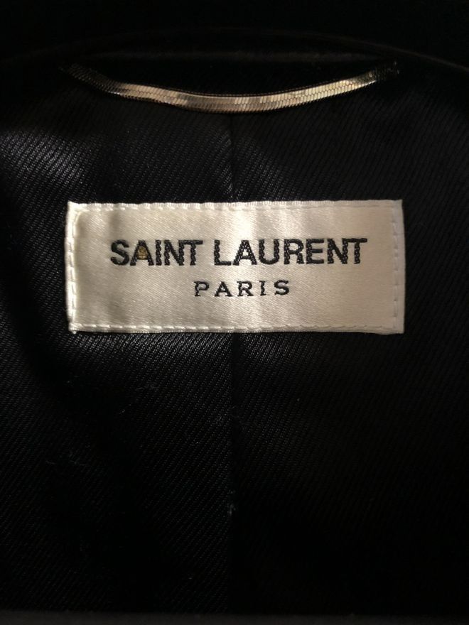 Saint Laurent Paris Heritage Calf Leather Coat Size US L / EU 52-54 / 3 - 9 Thumbnail